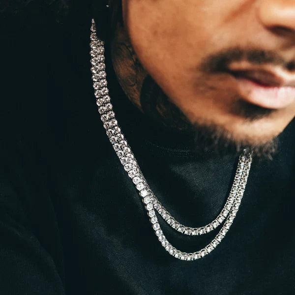 Silver Men's Chain Necklace