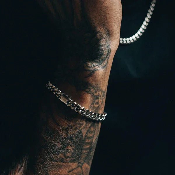 8mm Cuban Link Bracelets