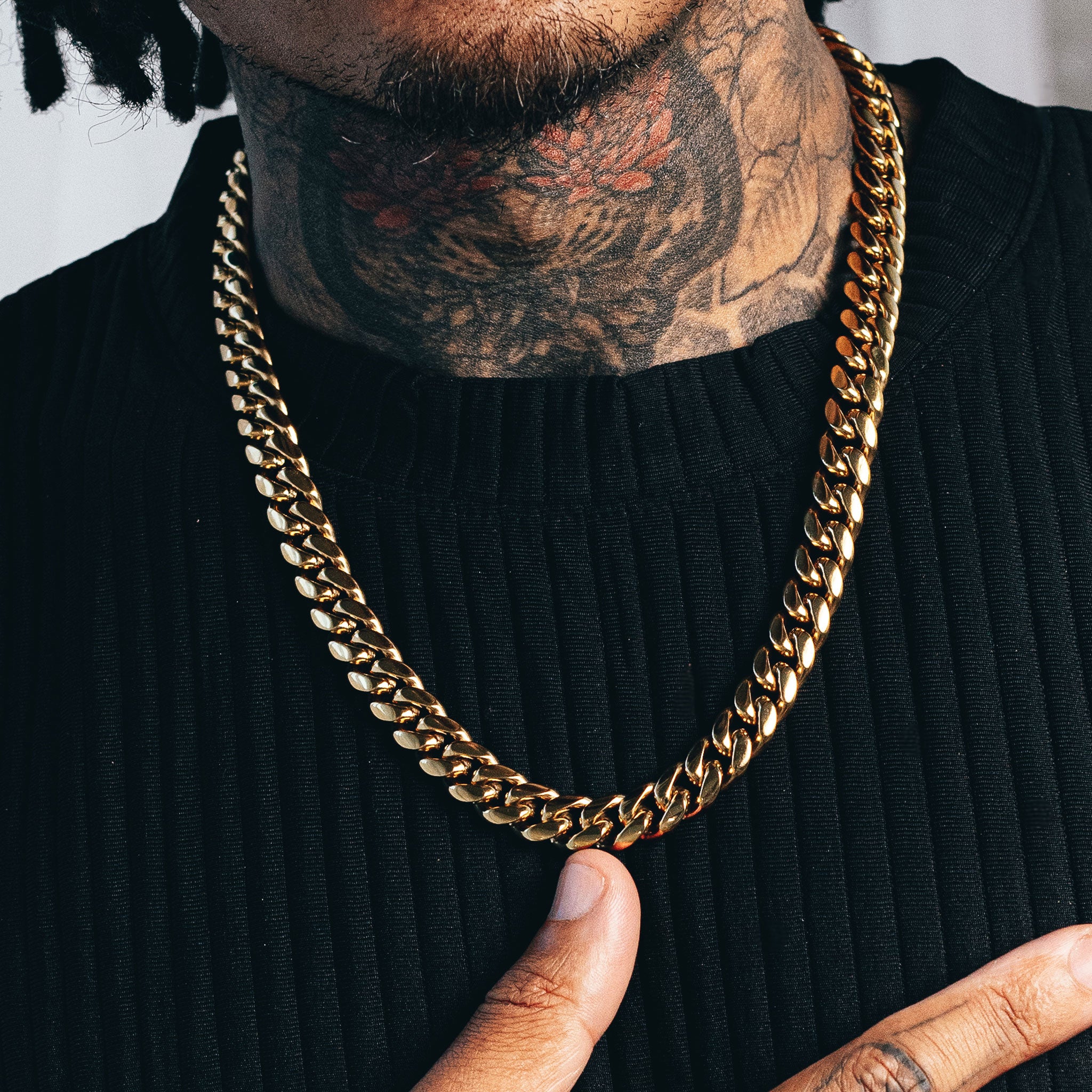 Cuban Link Chain (12mm) - Gold