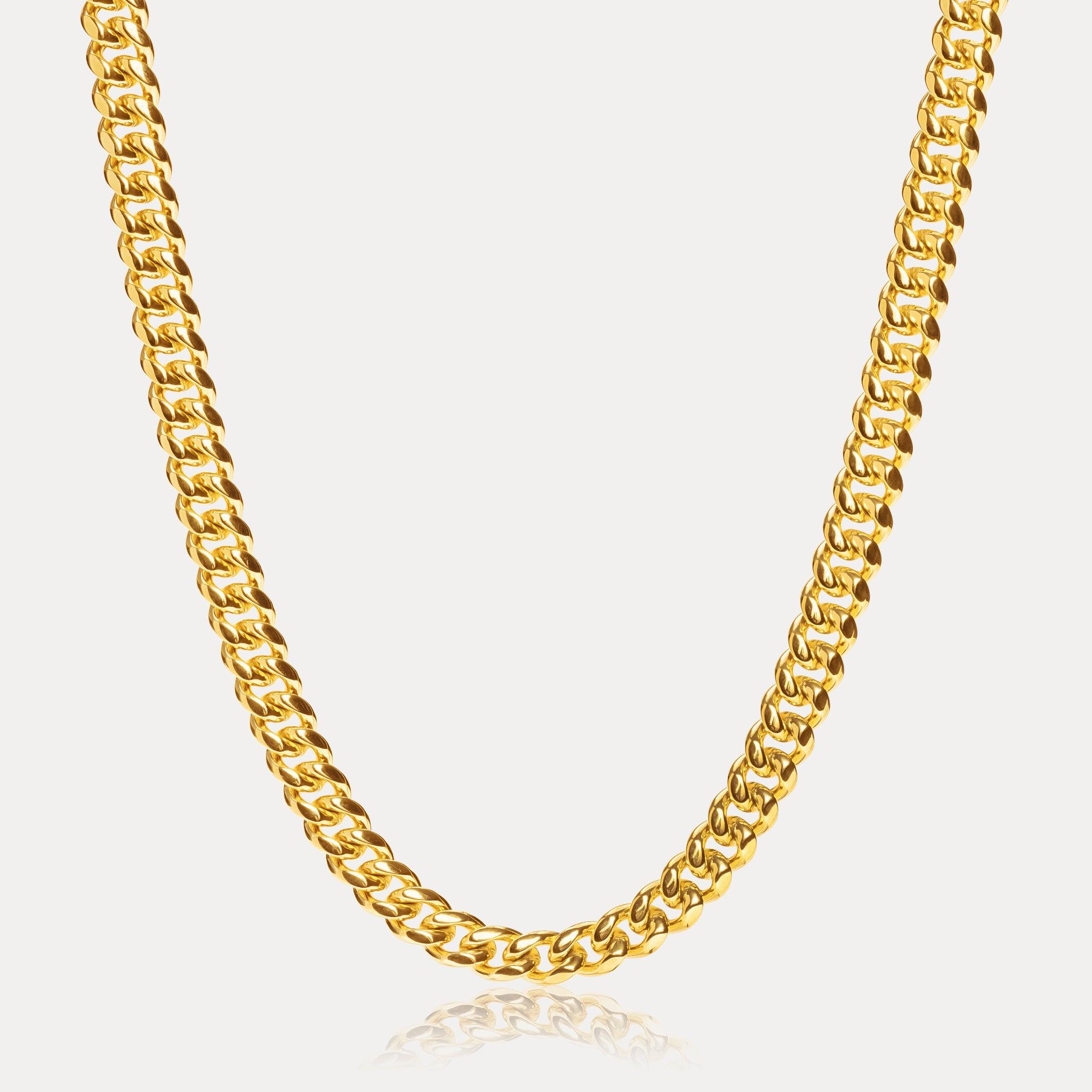 Cuban Link Chain (8mm) - Gold
