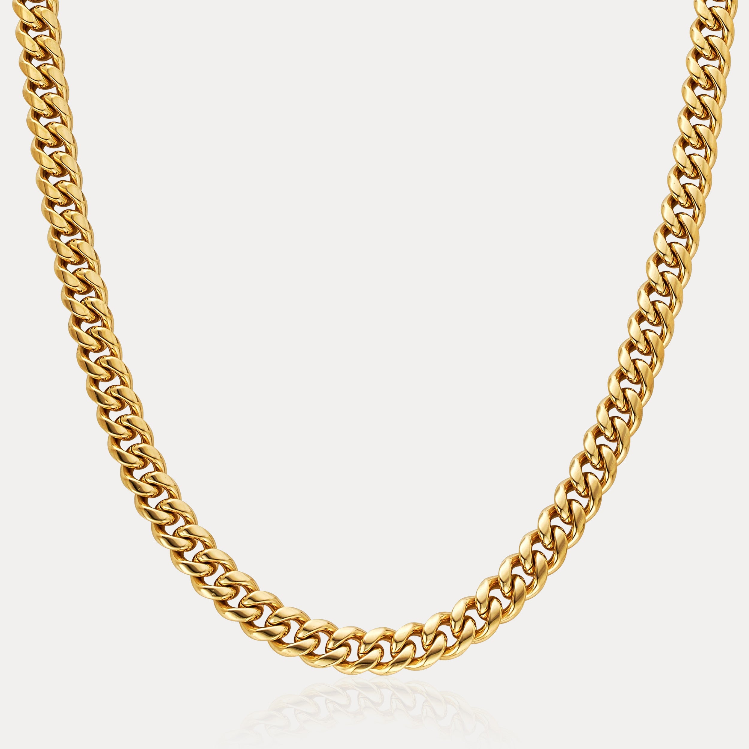 Cuban Link Chain (8mm) - Gold