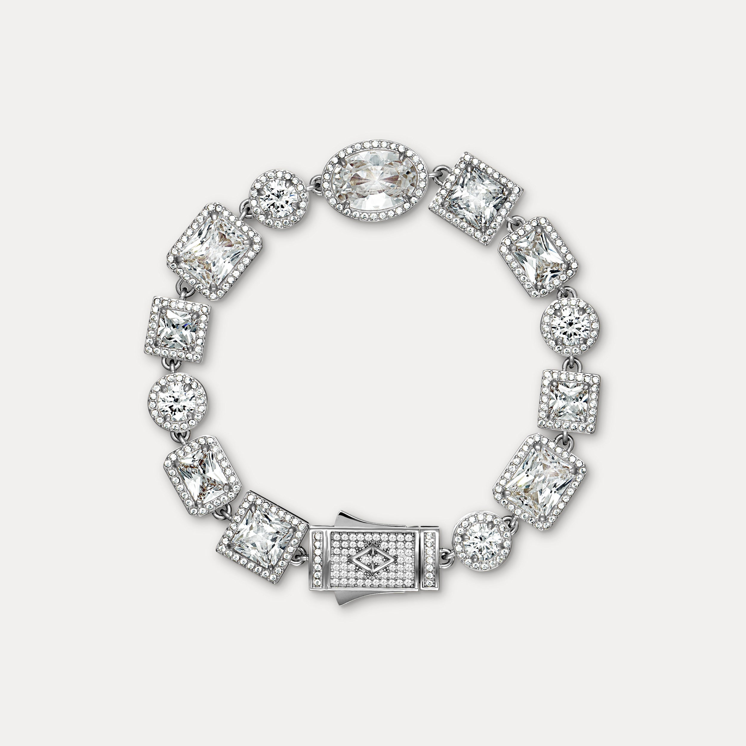 Altair Gemstone Bracelet - Silver