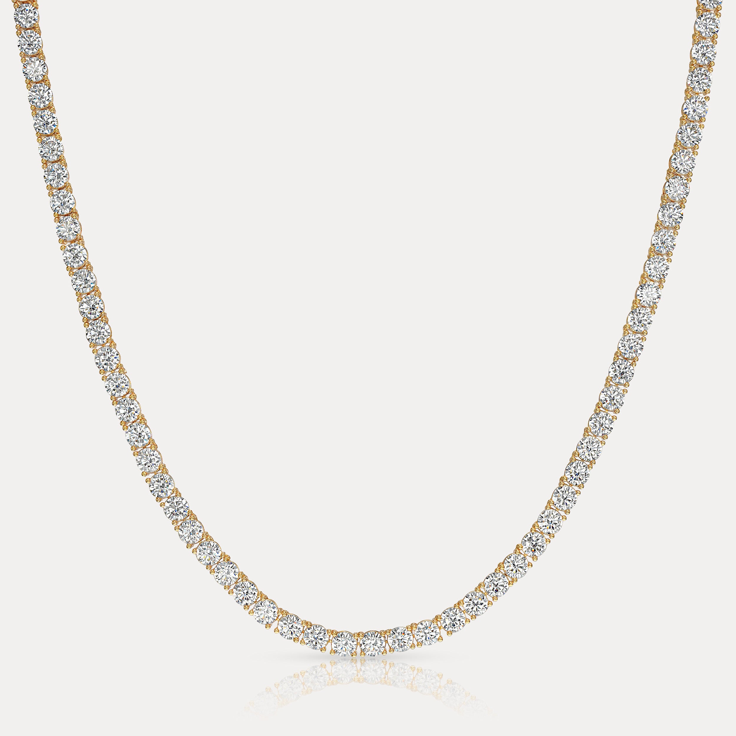 Amalfi Tennis Chain (5mm) - Gold