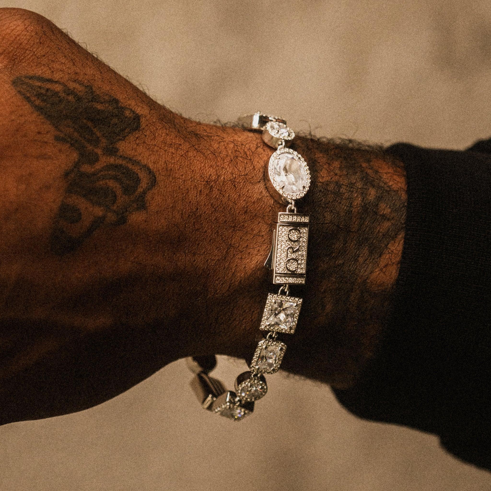 Altair Gemstone Bracelet - Silver