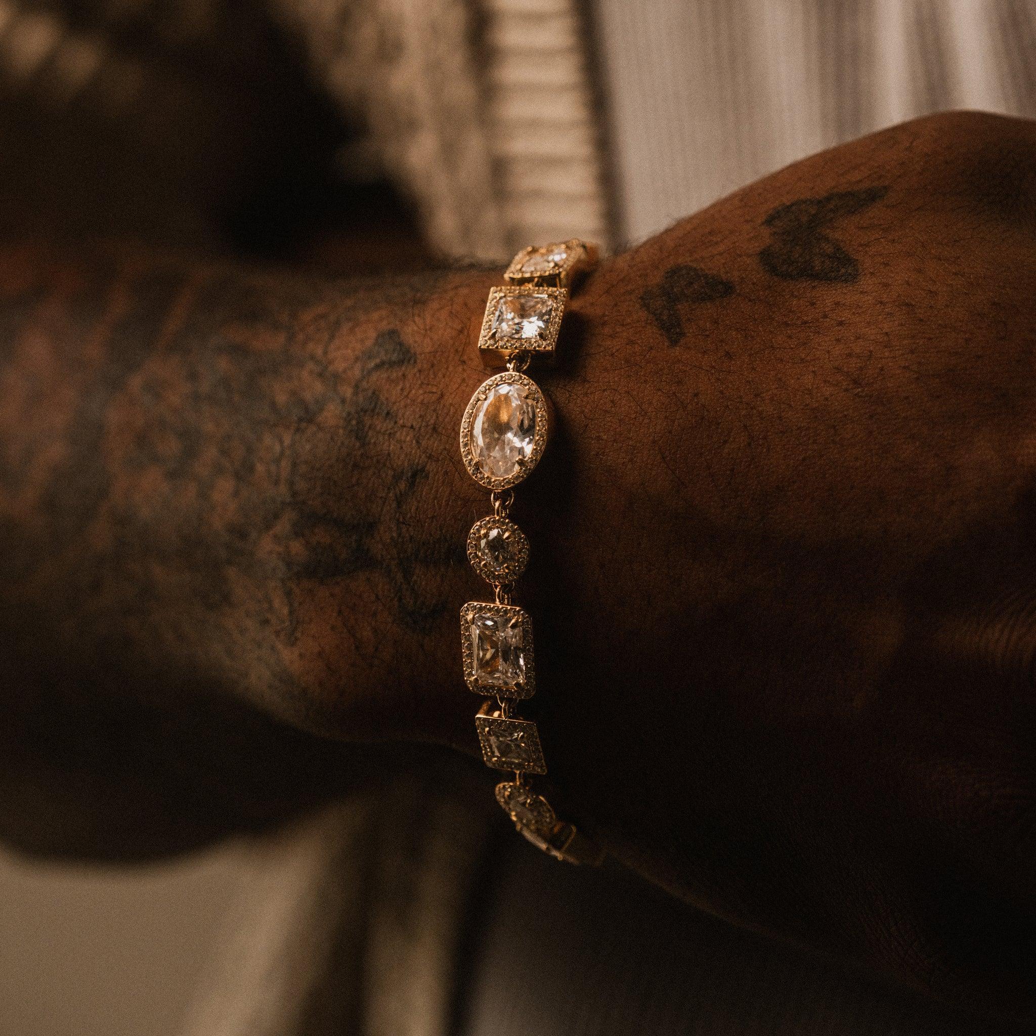 Altair Gemstone Bracelet - Gold