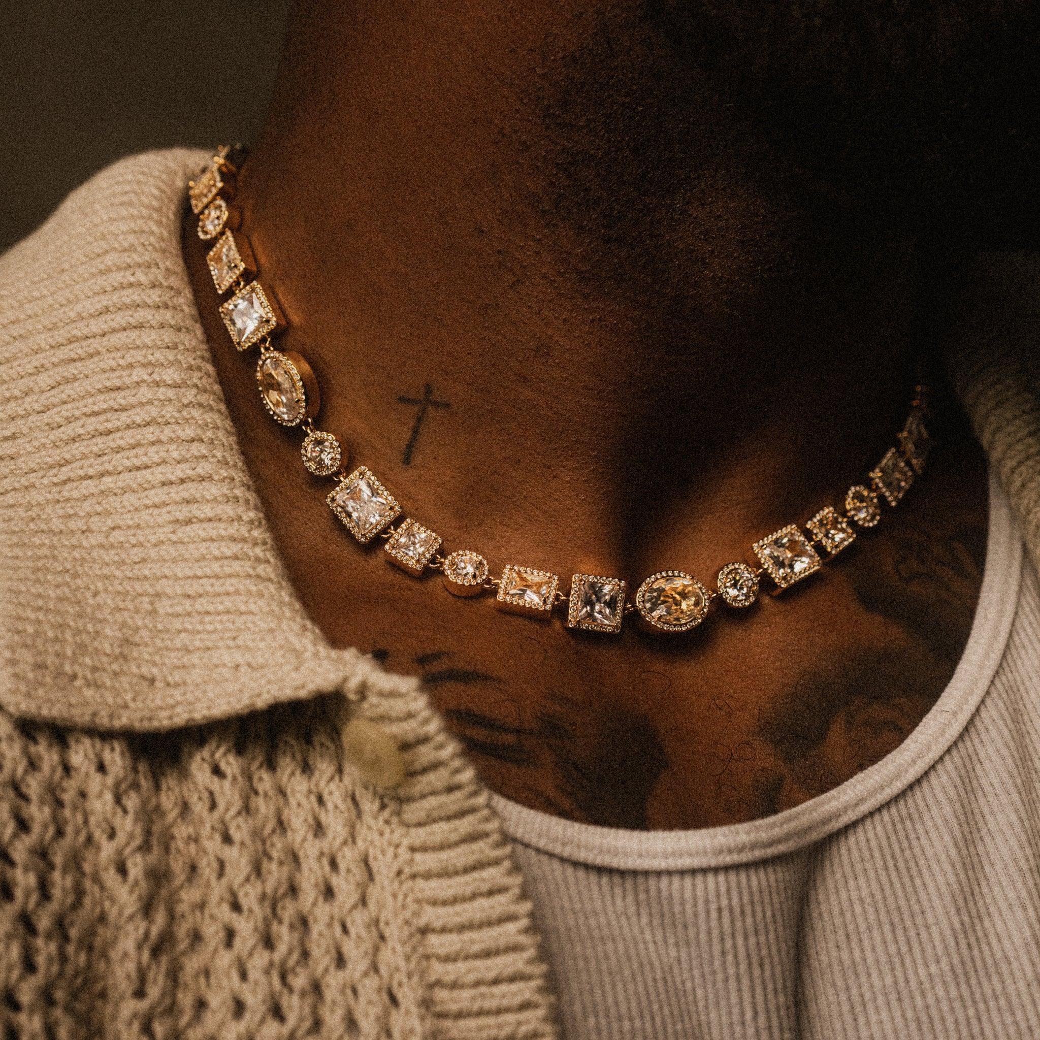 Altair Gemstone Chain - Gold