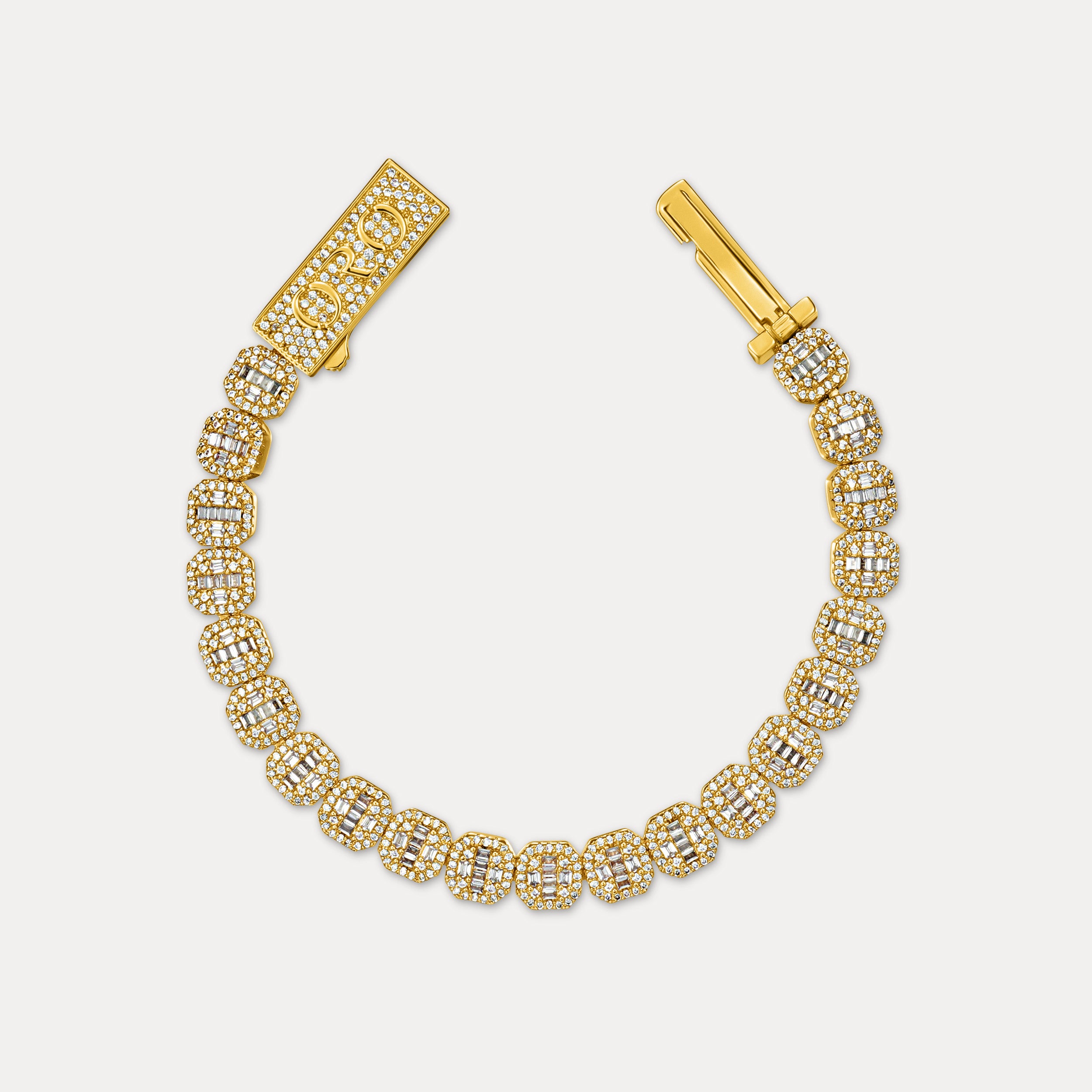 Elevaro Tennis Bracelet - Gold