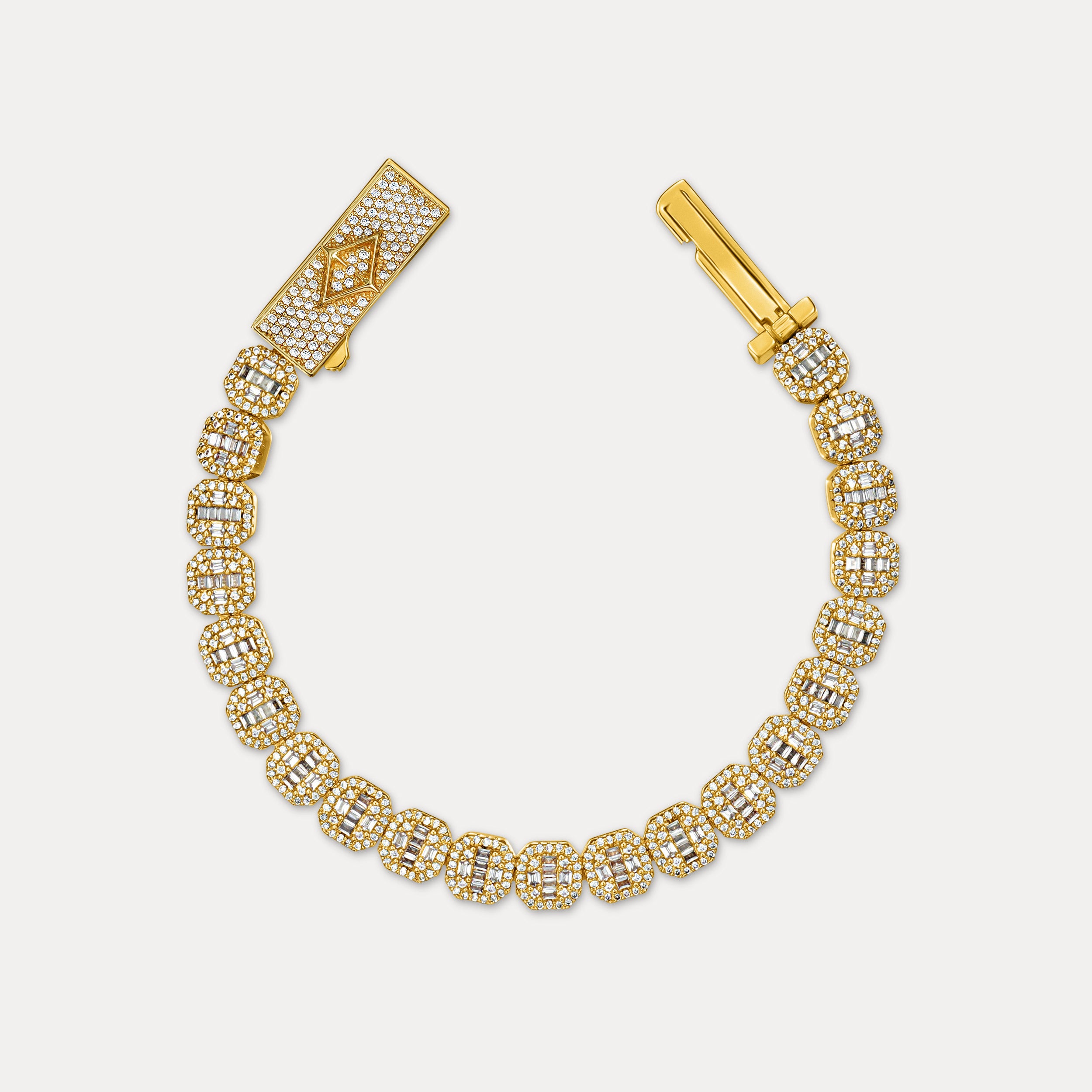 Elevaro Tennis Bracelet - Gold