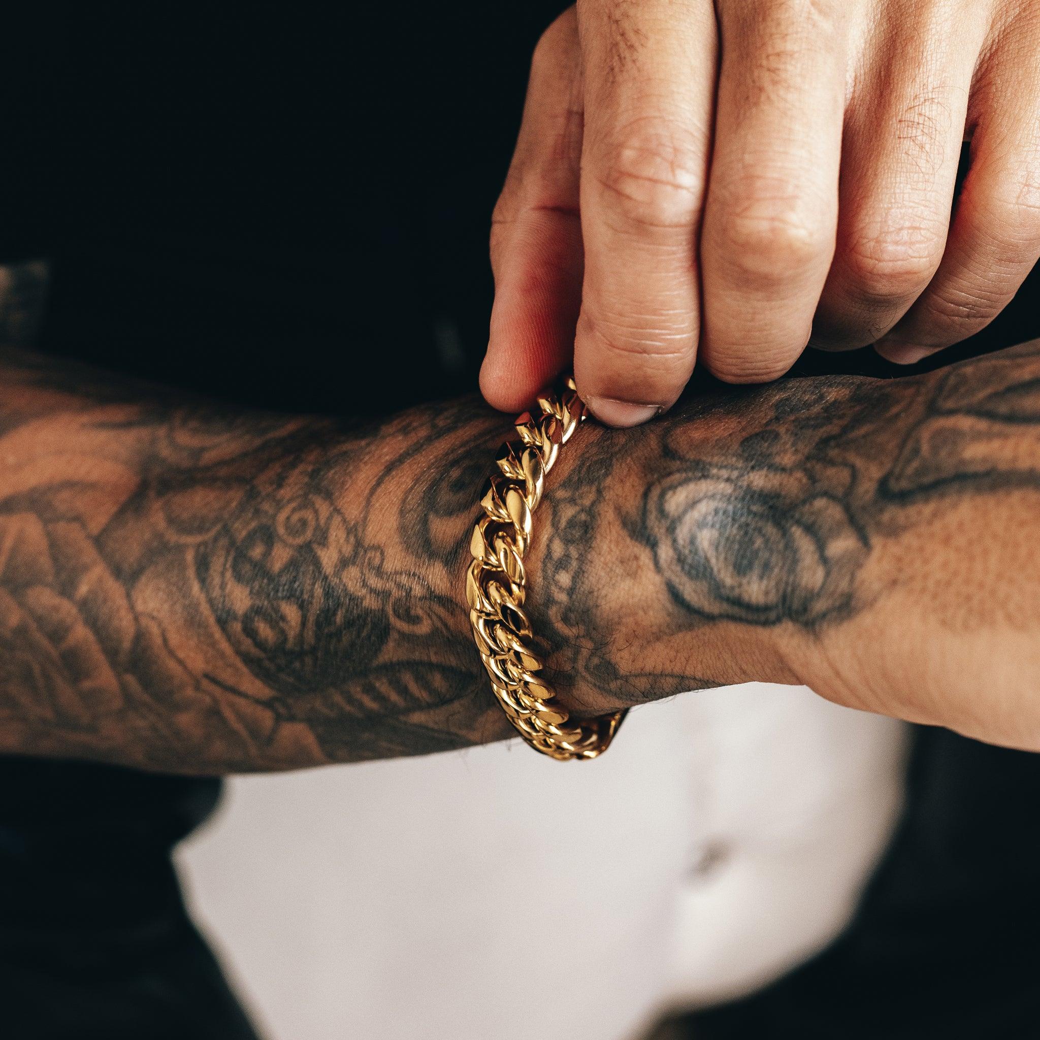 Cuban Link Bracelet (12mm) - Gold