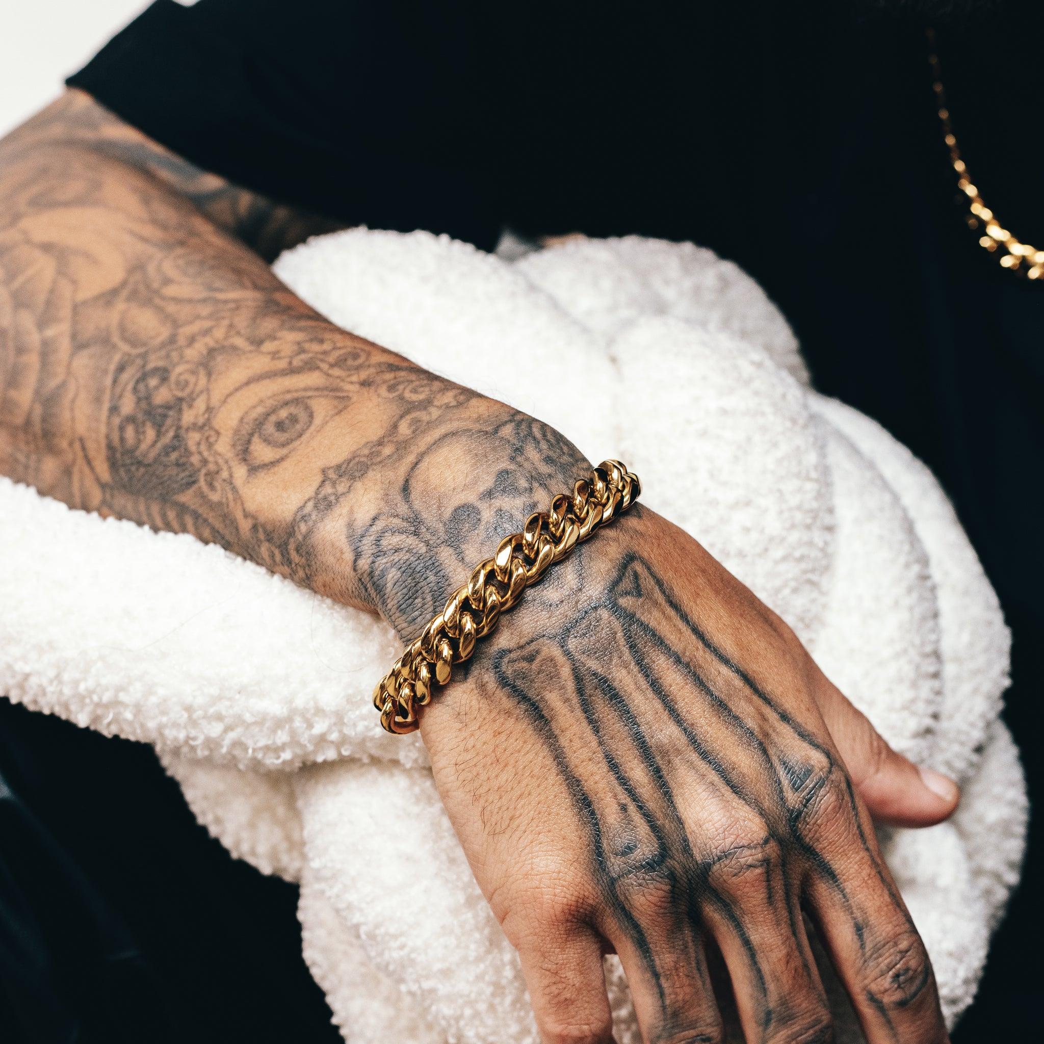 Cuban Link Bracelet (12mm) - Gold