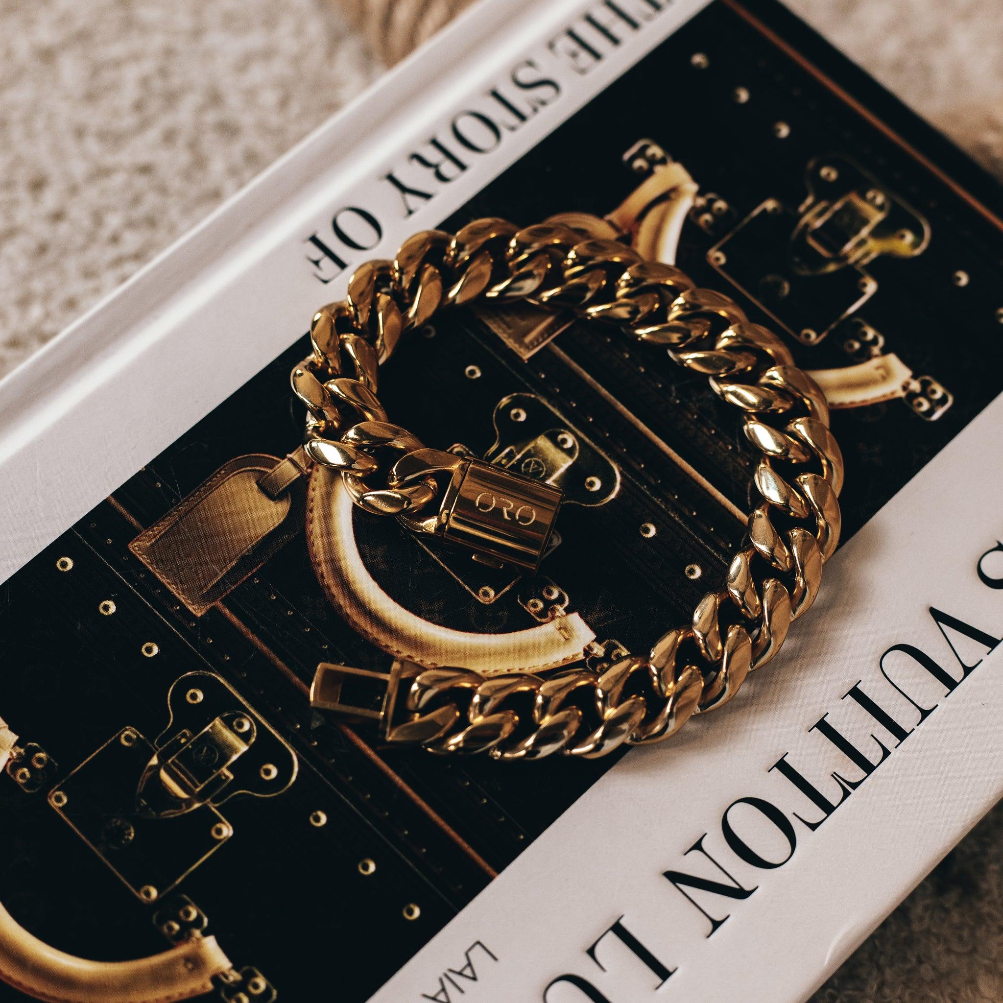 Cuban Link Bracelet (12mm) - Gold