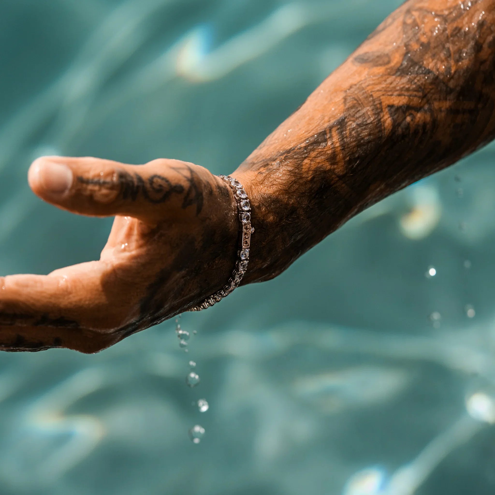 Amalfi Tennis Bracelet (5mm) - Silver