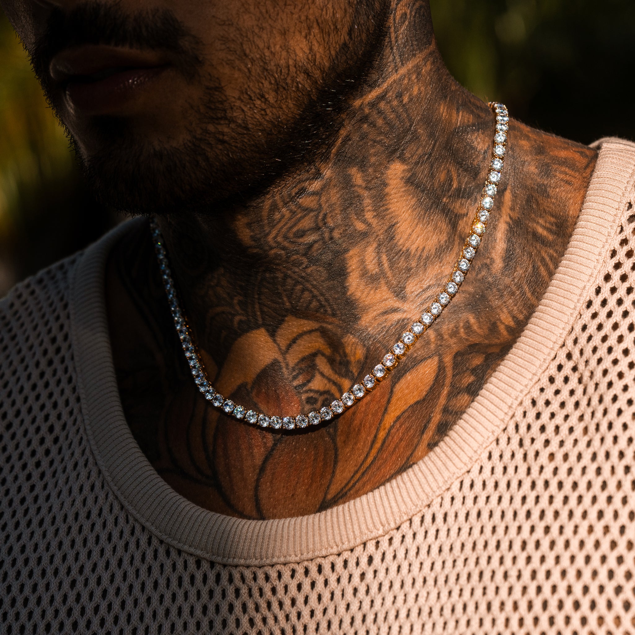 Amalfi Tennis Chain (5mm) - Gold