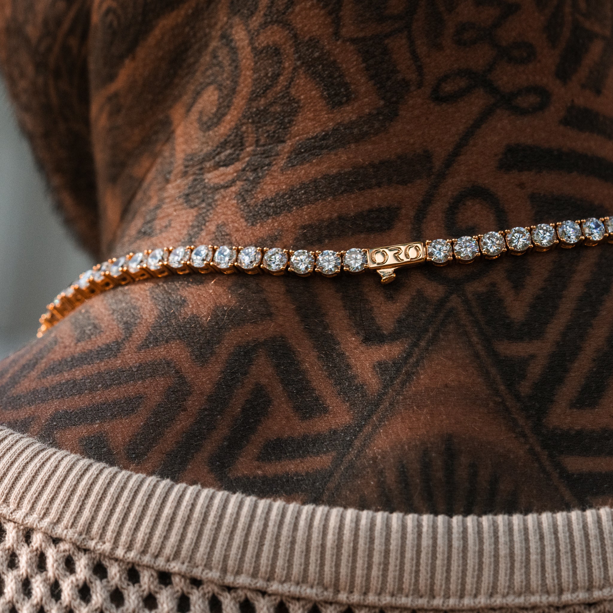 Amalfi Tennis Chain (5mm) - Gold