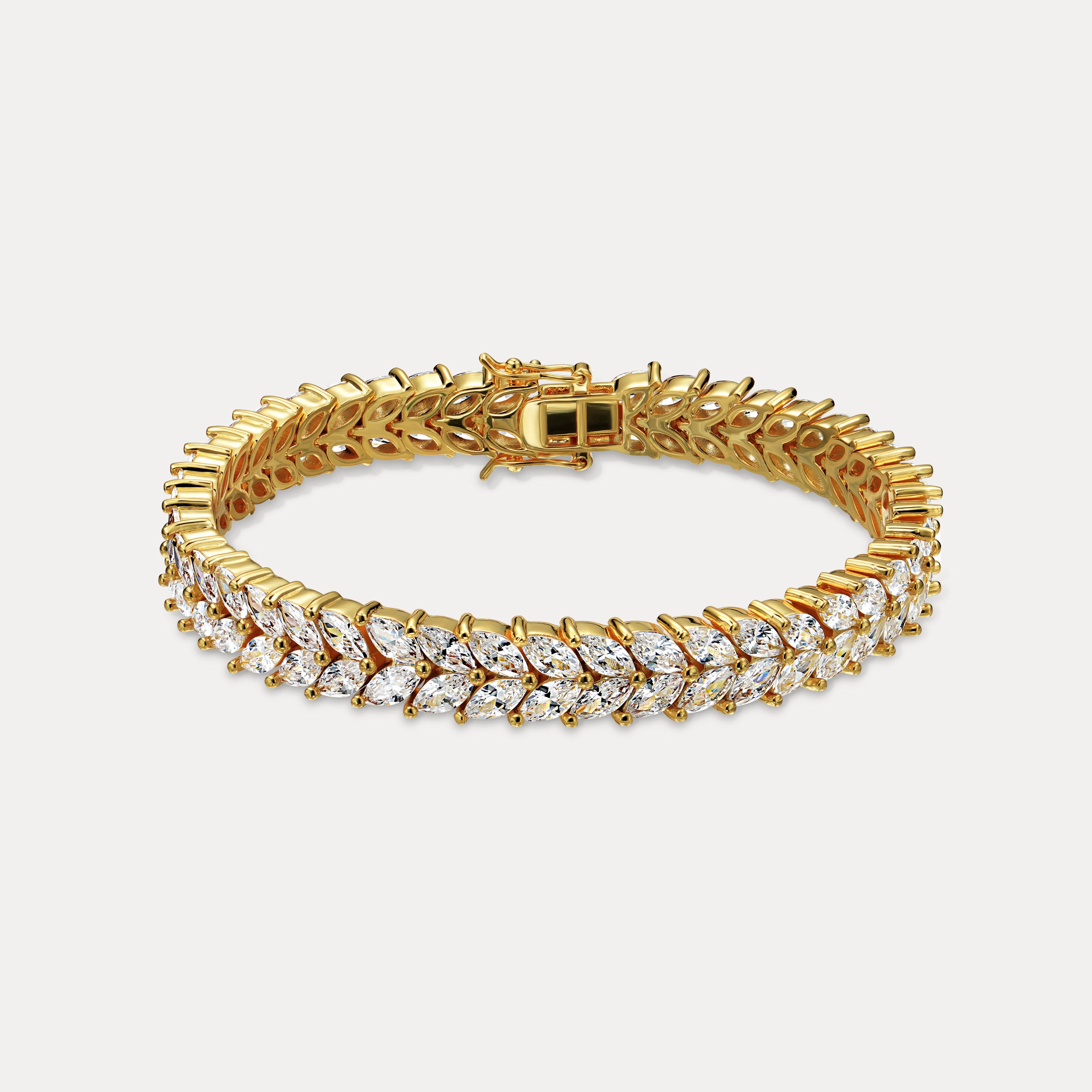 Mamba Tennis Bracelet - Gold