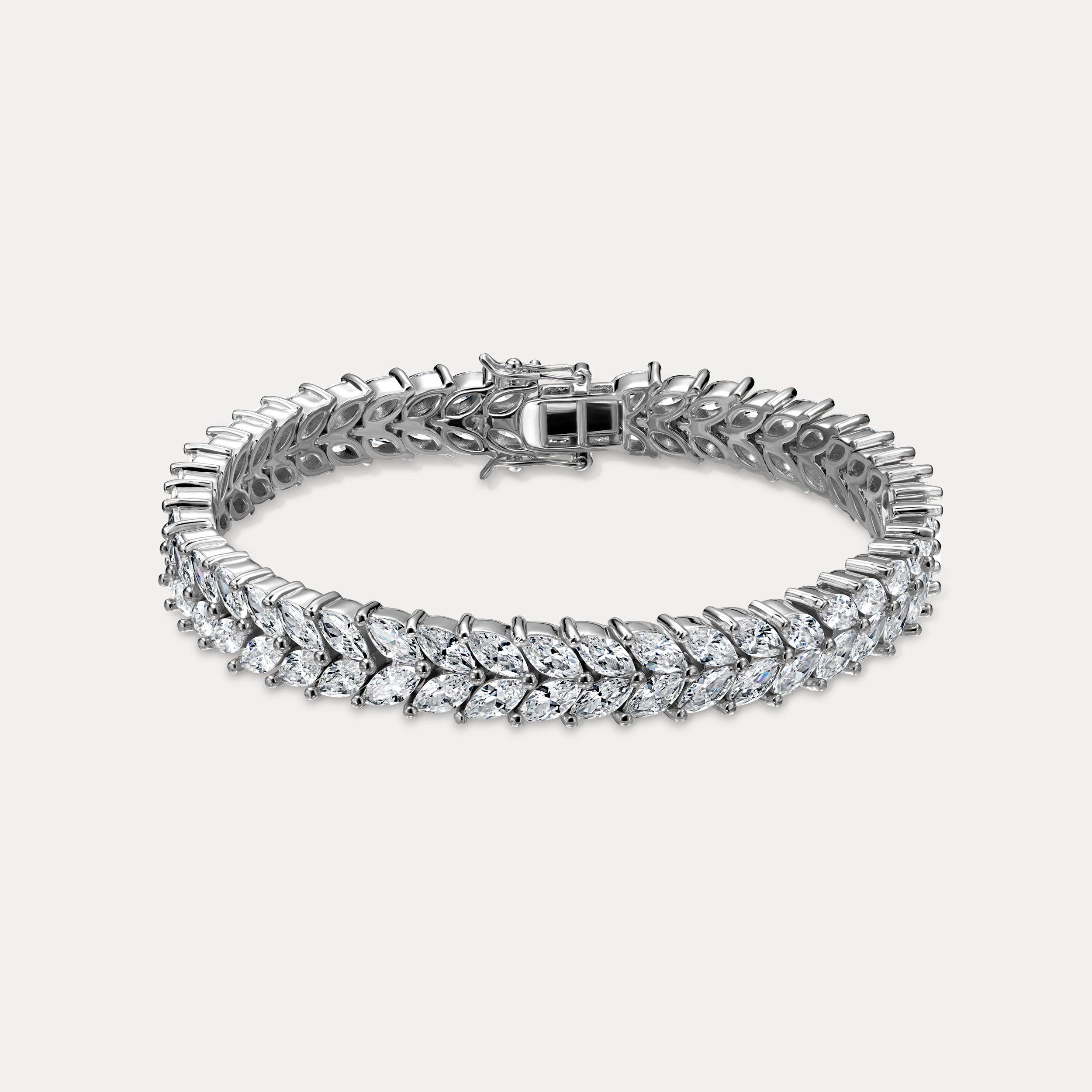 Mamba Tennis Bracelet - Silver