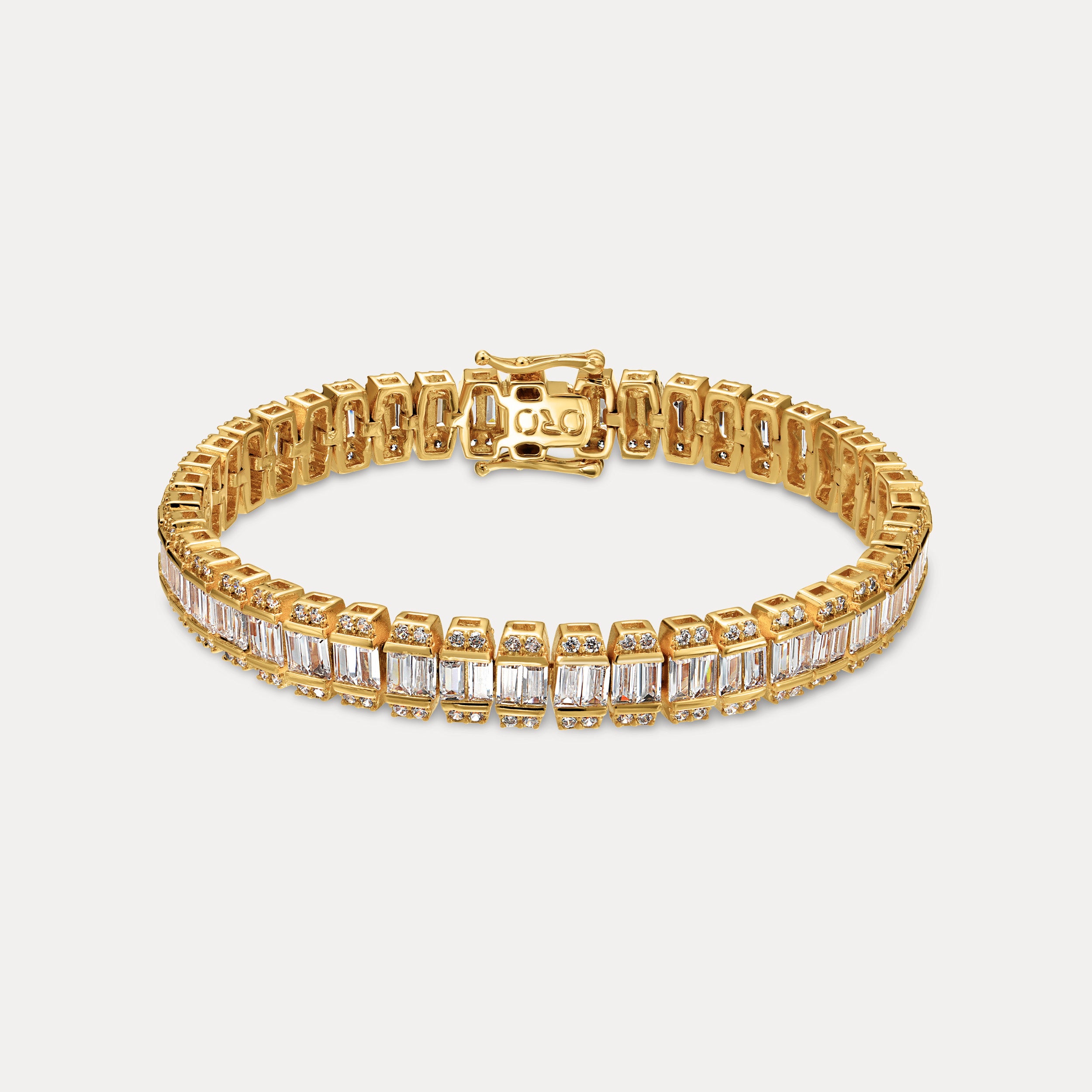 Prestige Baguette Bracelet - Gold