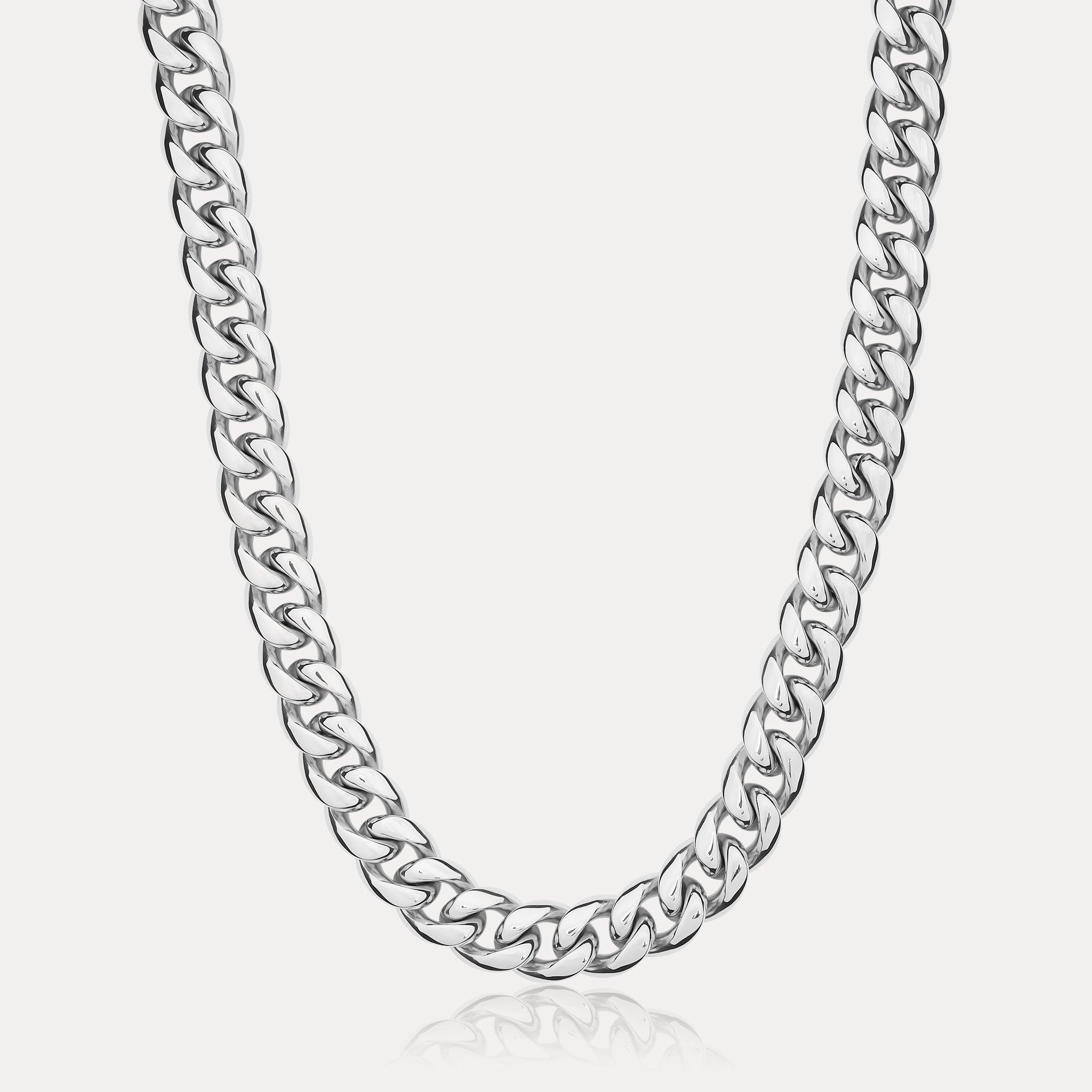 Cuban Link Chain (12mm) Silver - Main Image