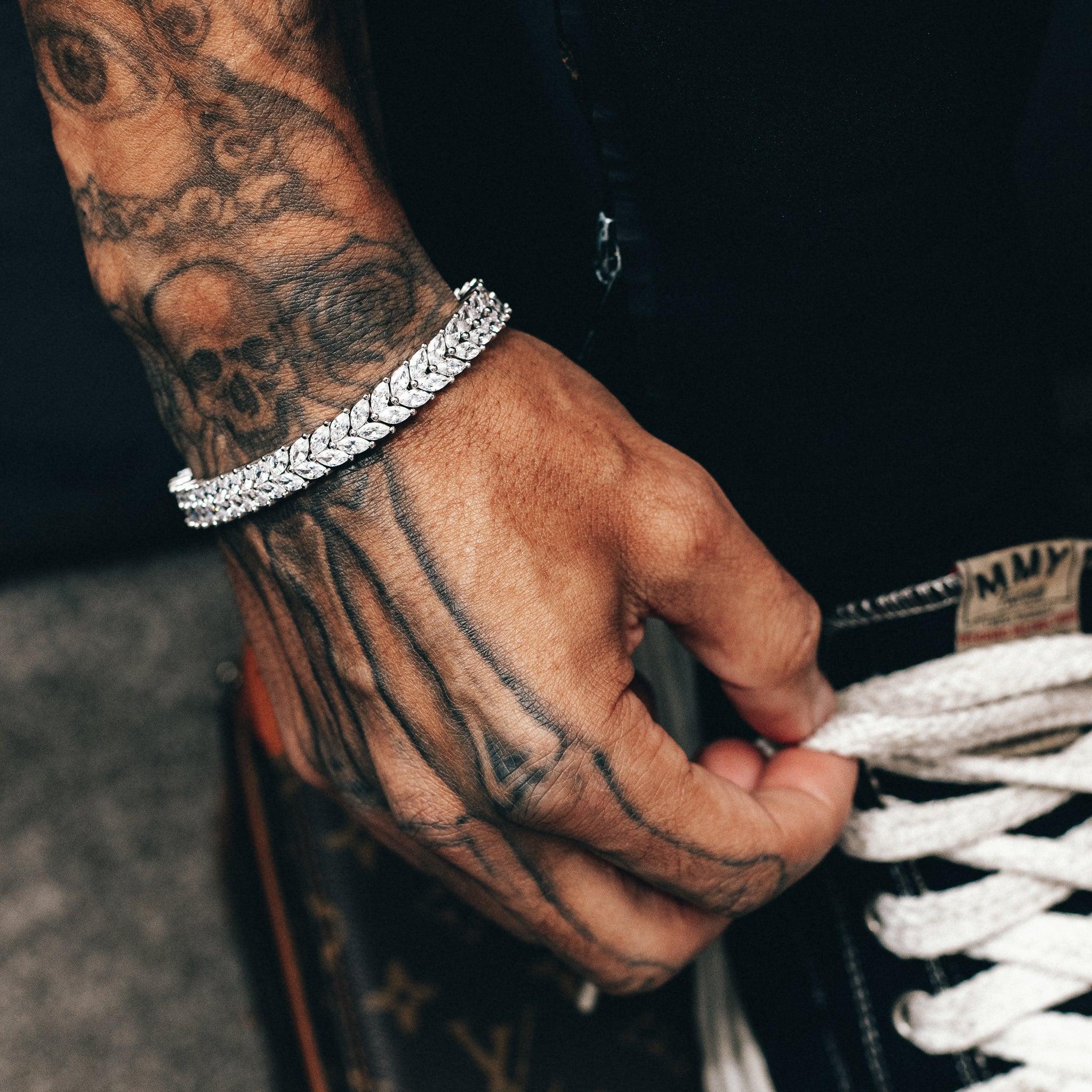 Mamba Tennis Bracelet - Silver