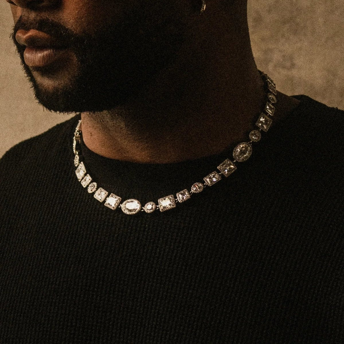 Altair Gemstone Chain - Silver