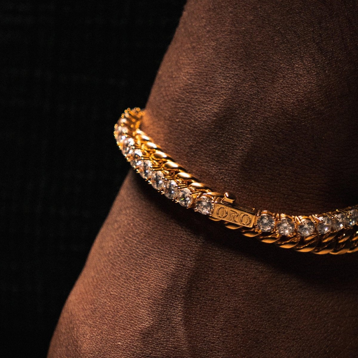 Amalfi Tennis Bracelet (5mm) - Gold