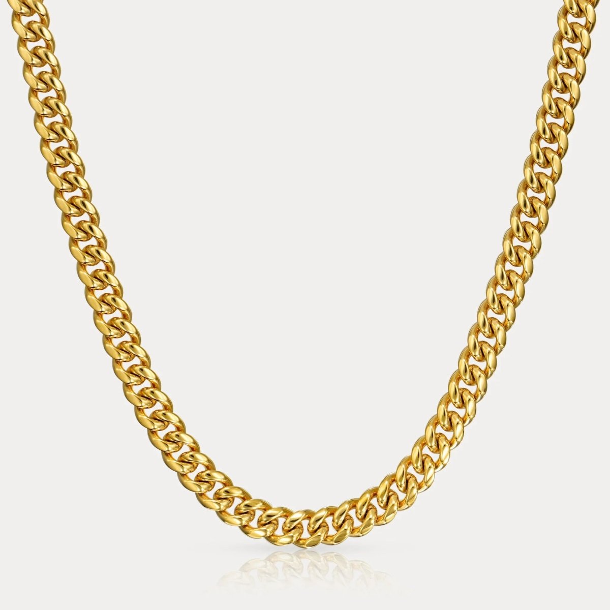 Cuban Link Chain (8mm) - Gold
