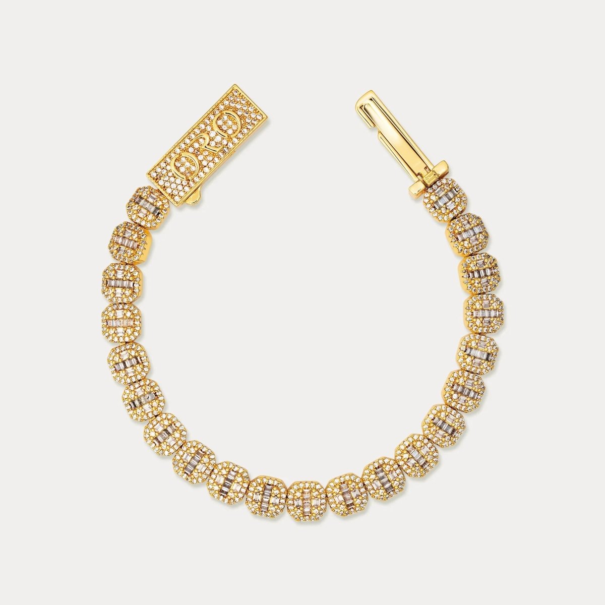 Elevaro Tennis Bracelet - Gold