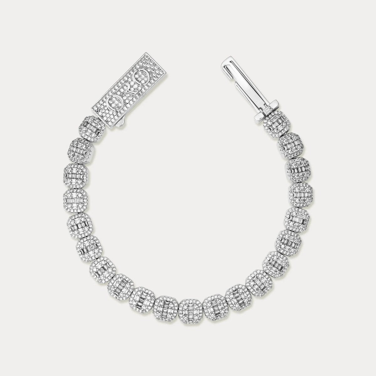 Elevaro Tennis Bracelet - Silver