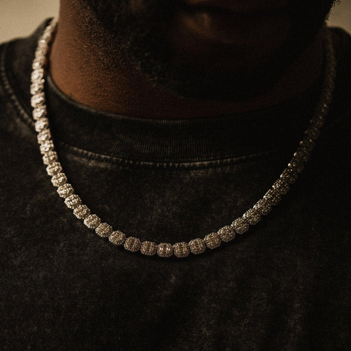 Elevaro Tennis Chain - Silver