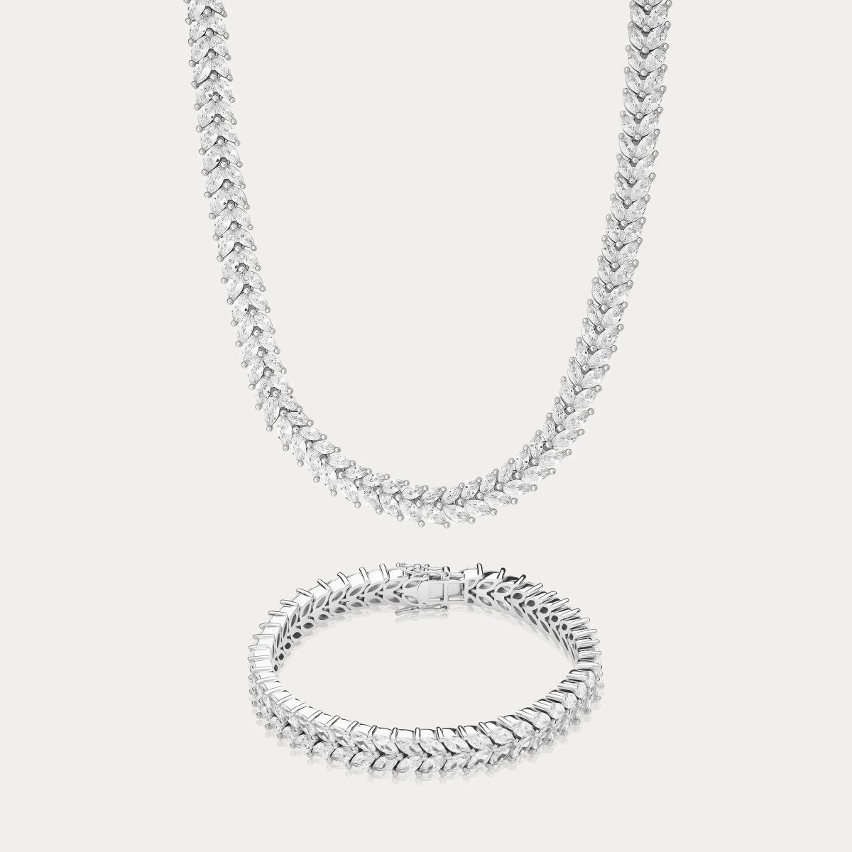 Mamba Tennis Set - Silver