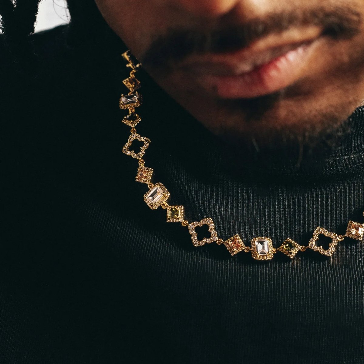 Midas Gemstone Chain - Gold