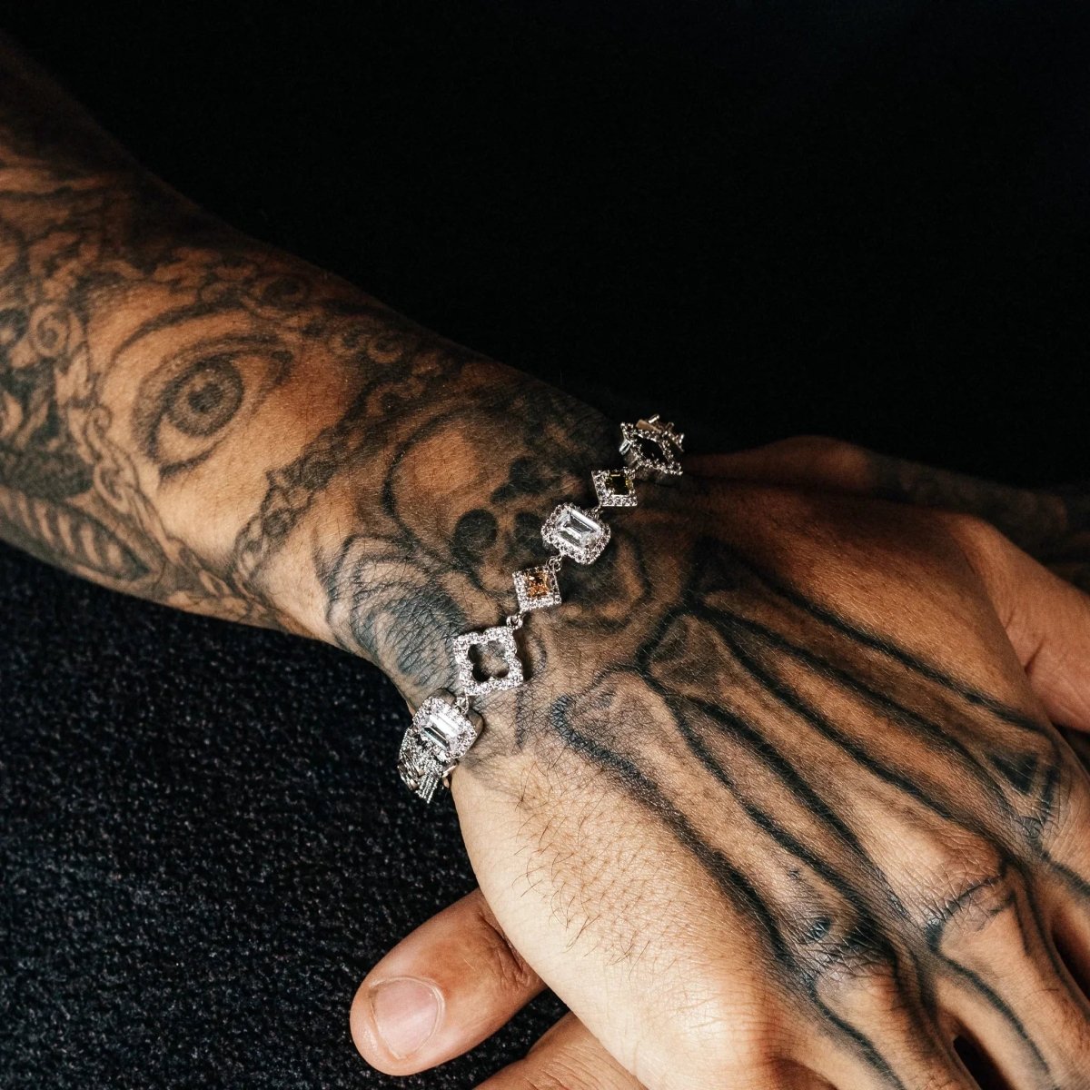 Midas Gemstone Bracelet - Silver