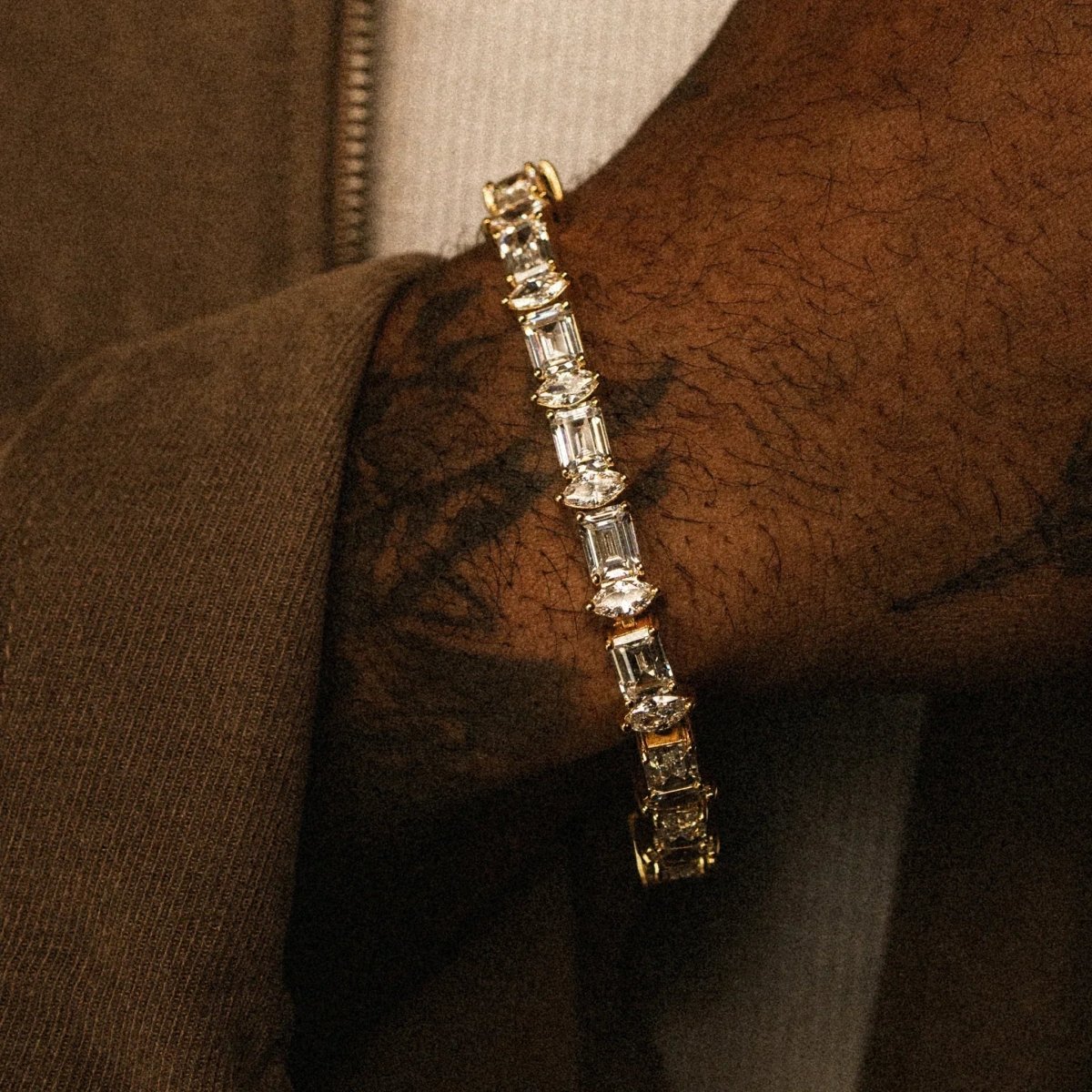 Revenant Tennis Bracelet - Gold