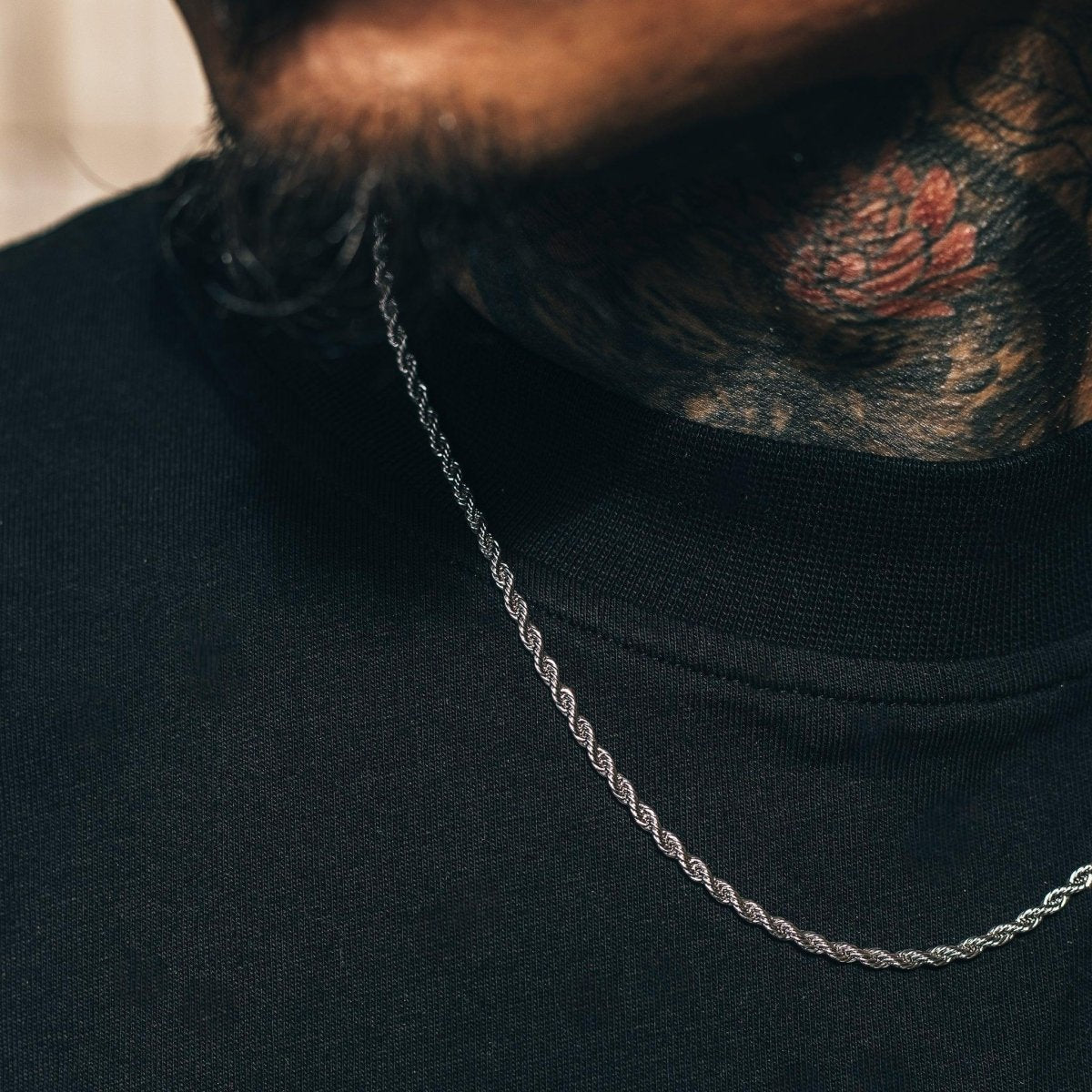 Rope (3mm) - Silver - Hommes Oro