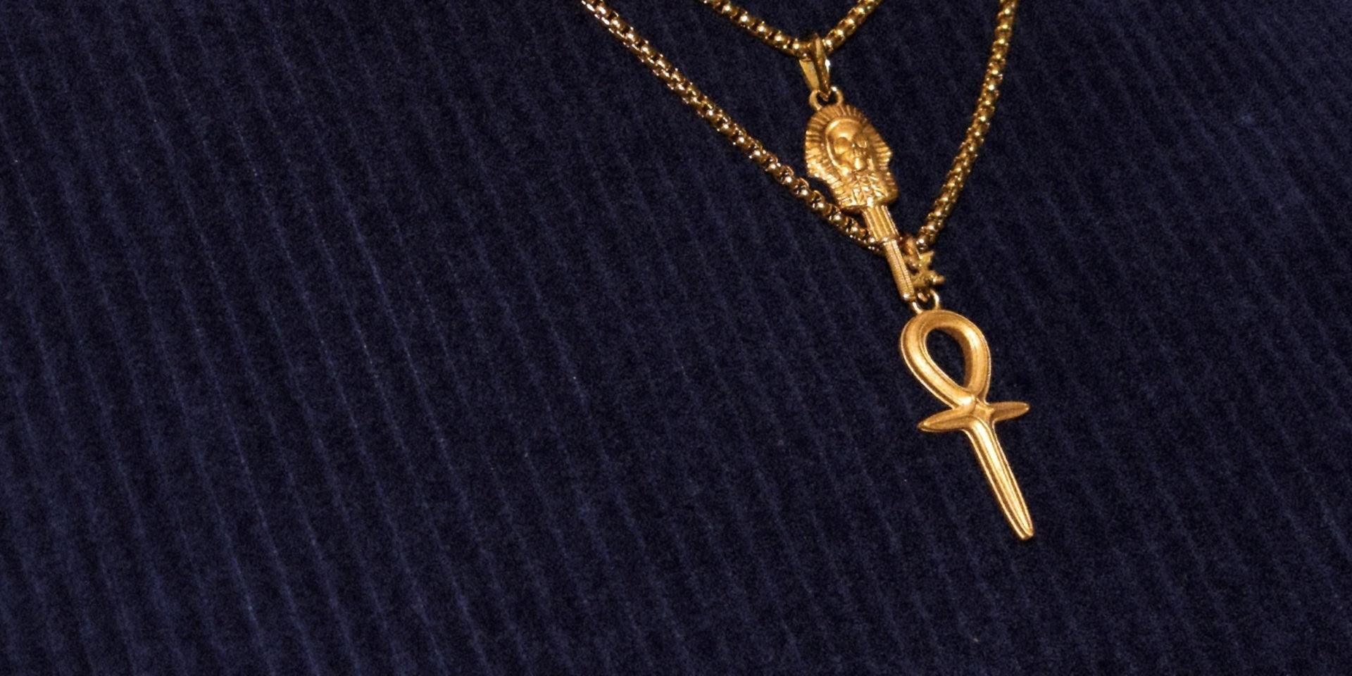 The Ankh Pendant Necklace: A Symbol of Life and Power - Hommes Oro