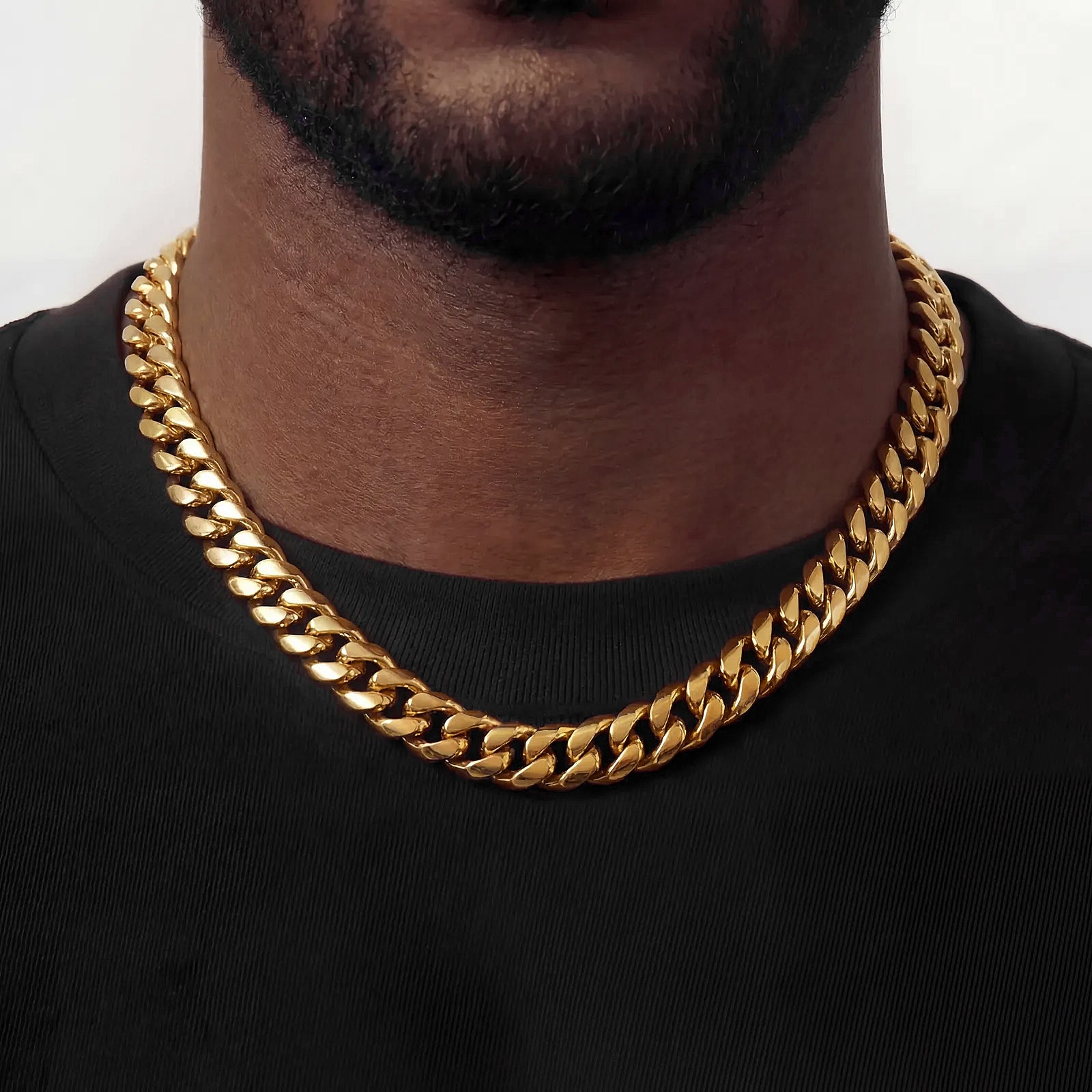 Cuban Link Chain (12mm) - Gold