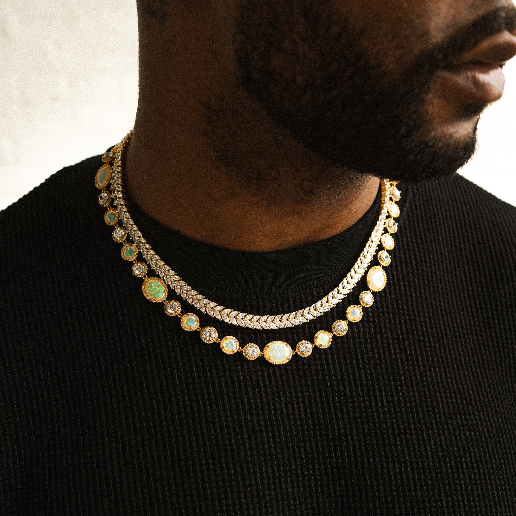 Mamba Tennis Chain - Gold