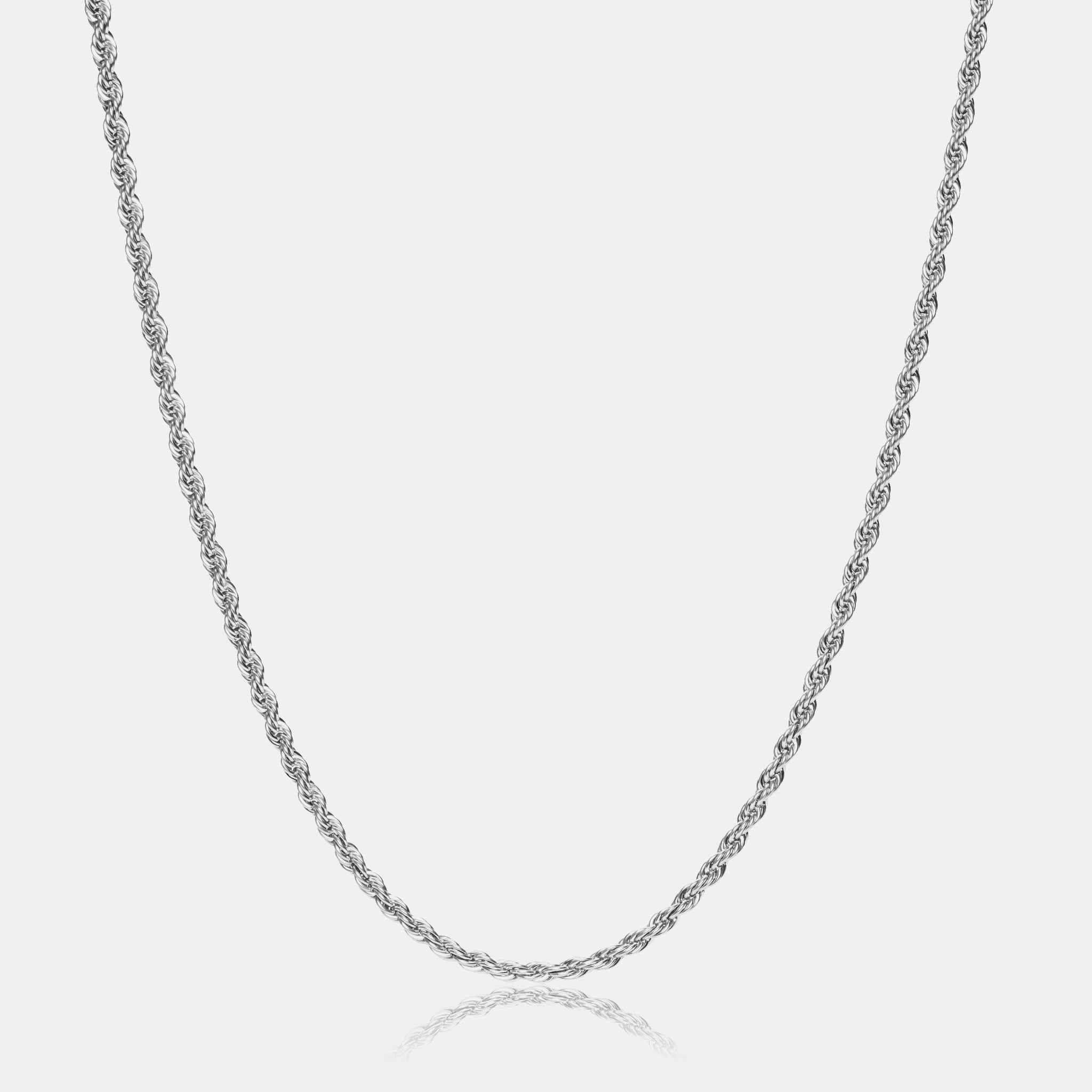 Rope Chain (3mm) - Silver