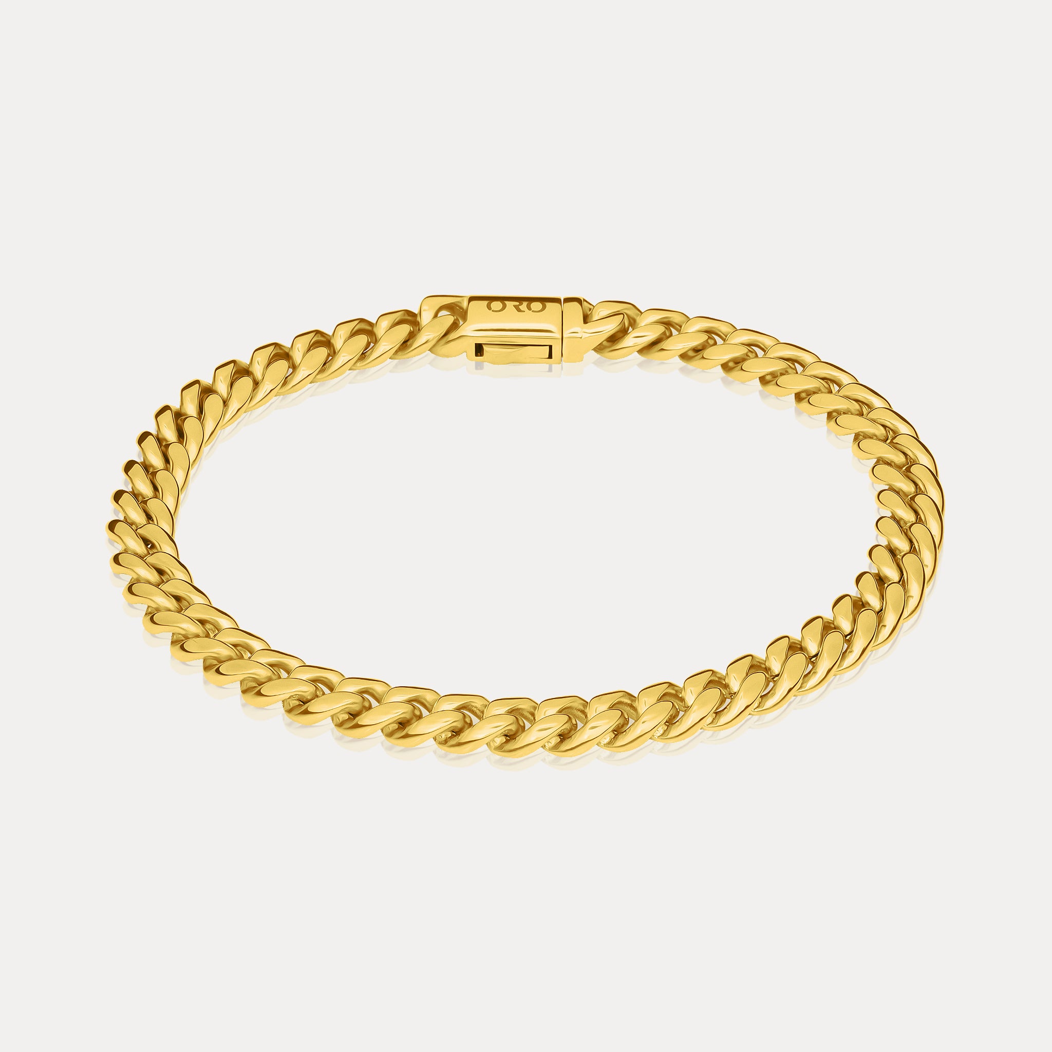 Cuban Bracelet (5mm) - Gold