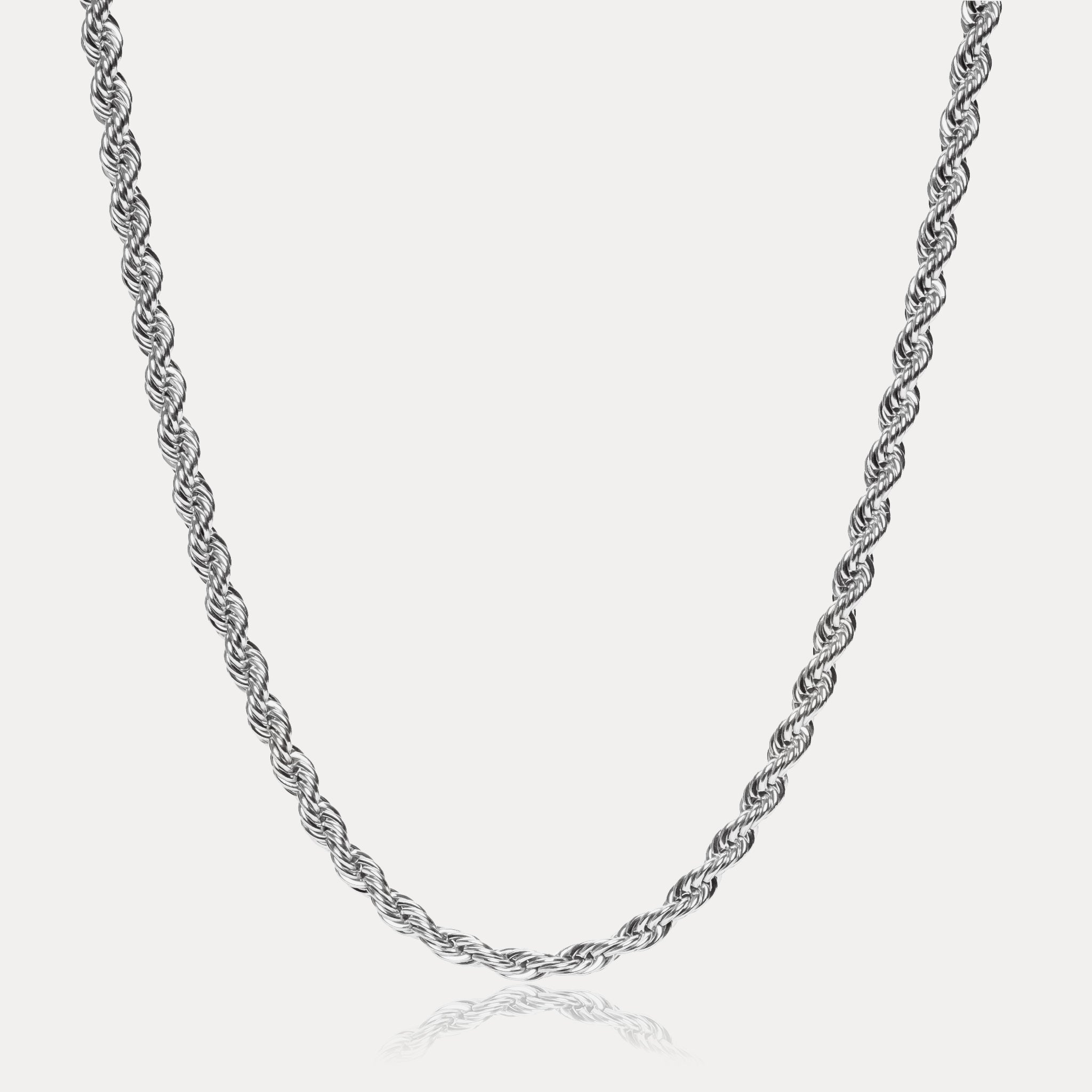 Rope Chain (5mm) - Silver