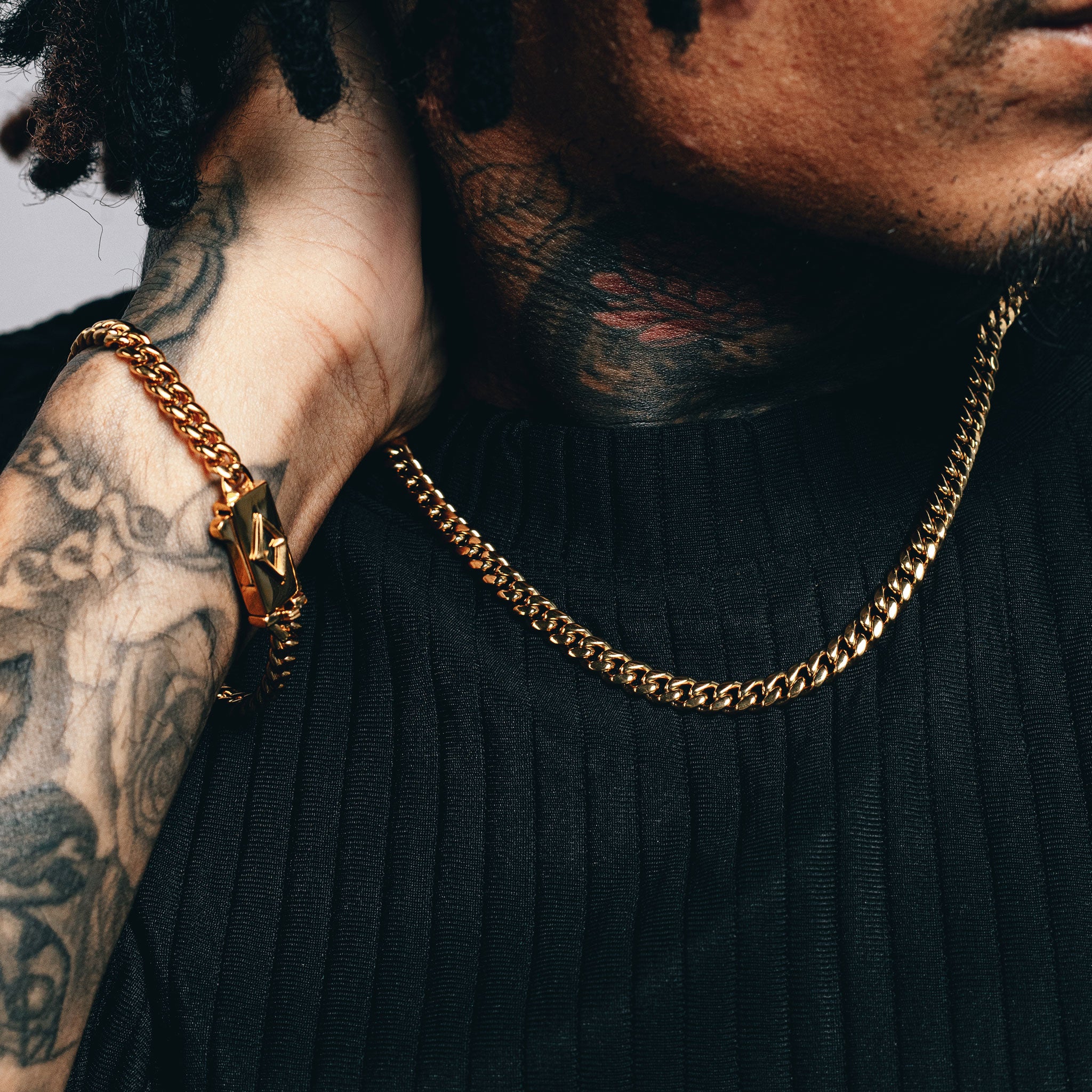 Cuban Link Chain (6mm) - Gold