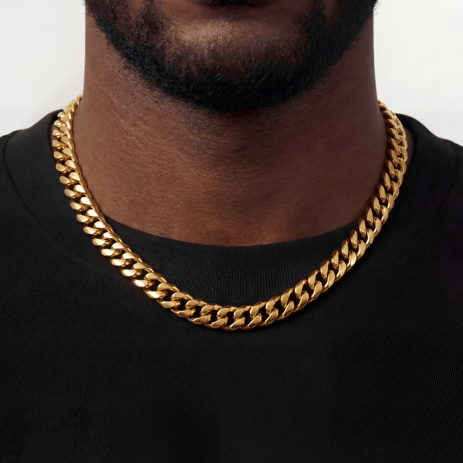Cuban Link Chain (8mm) - Gold