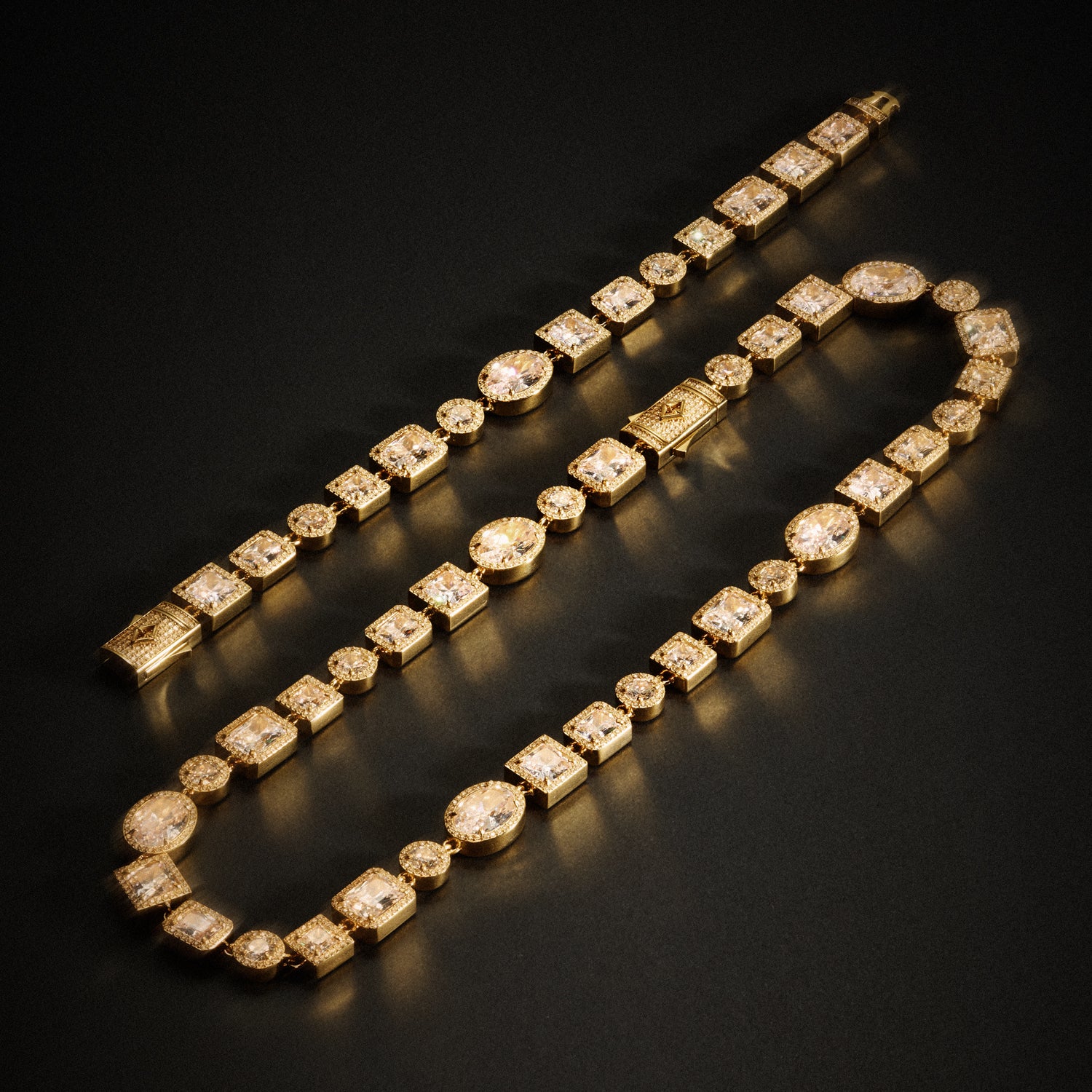 Altair Gemstone Bracelet - Gold