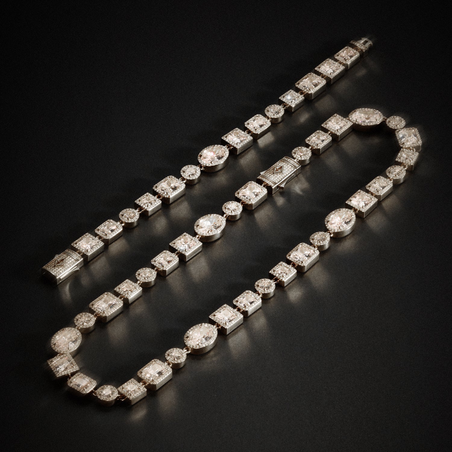 Altair Gemstone Set - Silver