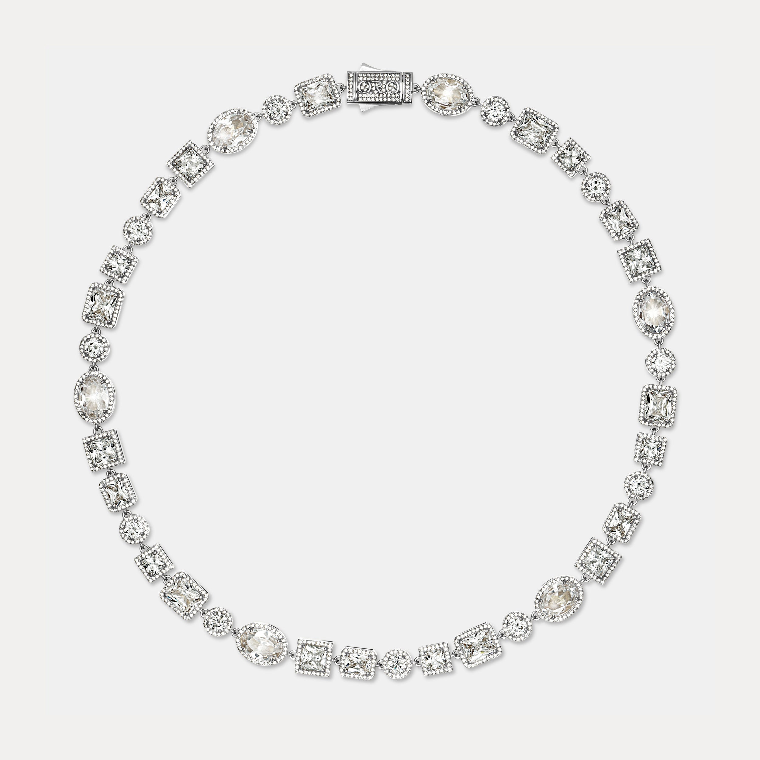 Altair Gemstone Chain - Silver