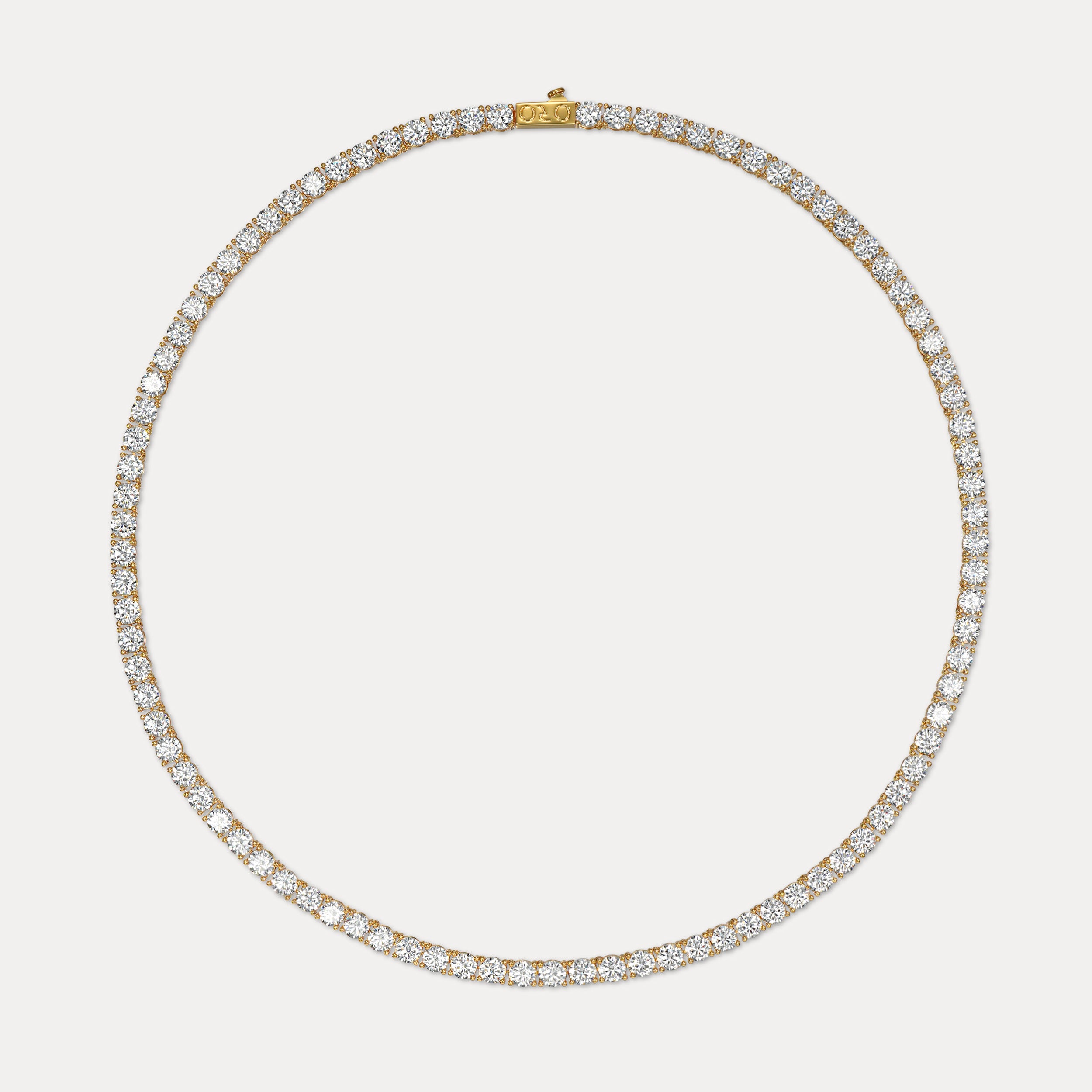 Amalfi Tennis Chain (5mm) - Gold