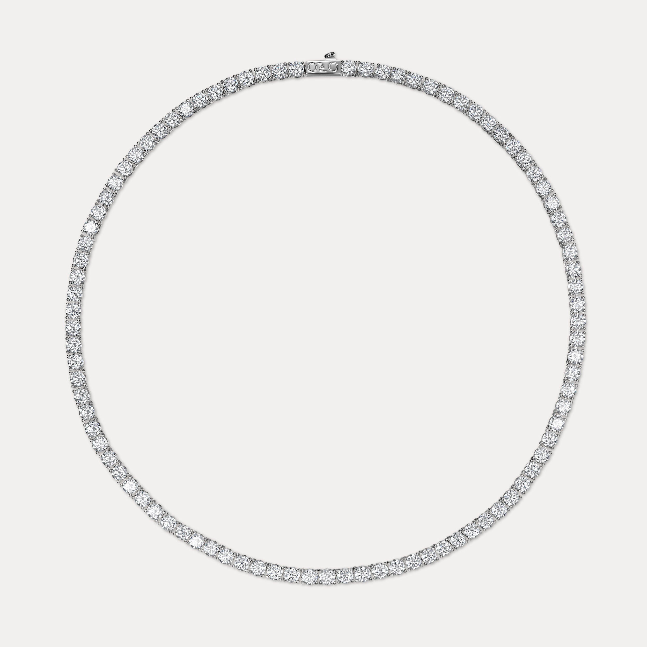Amalfi Tennis Chain (5mm) - Silver