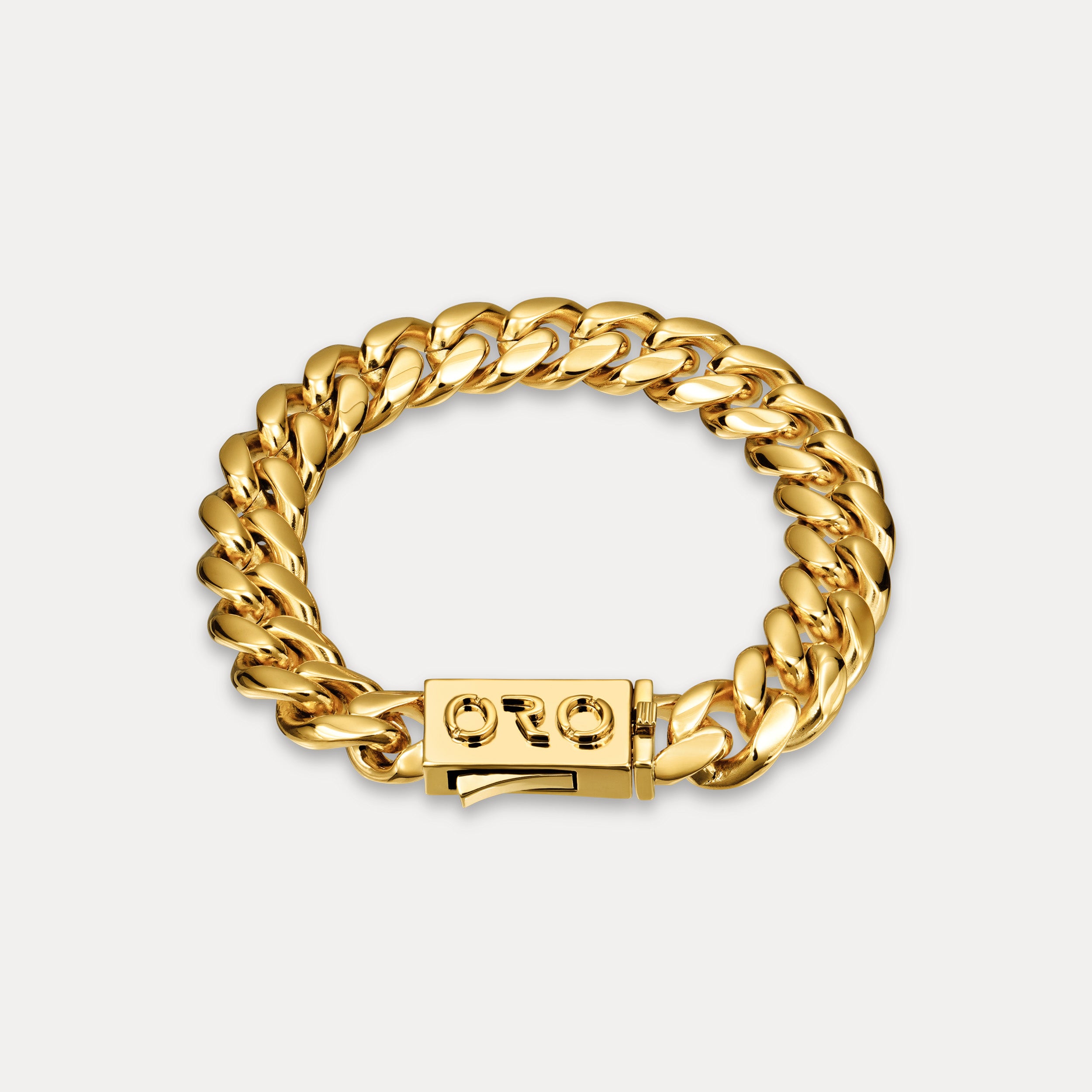 Cuban Link Bracelet (12mm) - Gold