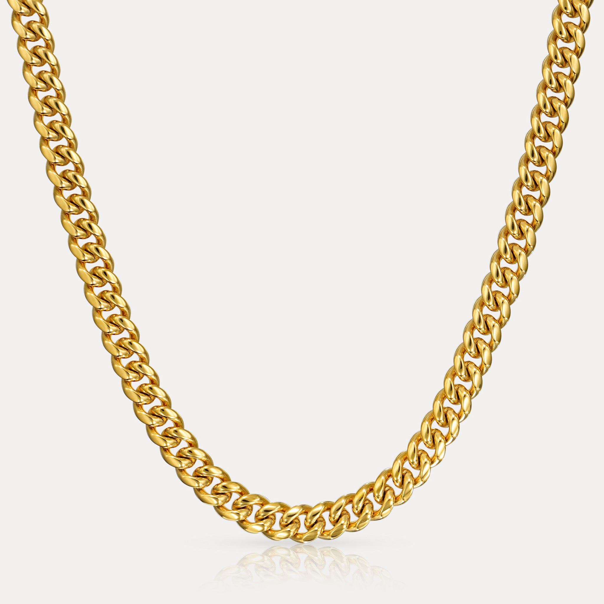 Cuban Link Chain (8mm) - Gold