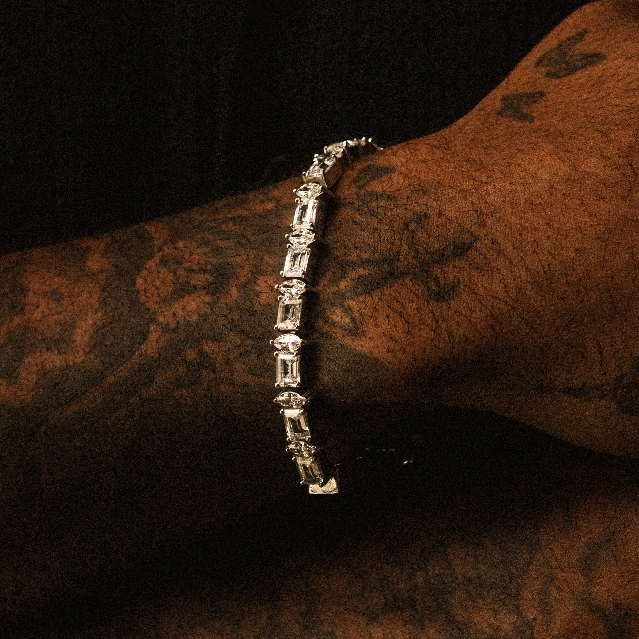 Revenant Tennis Bracelet - Silver